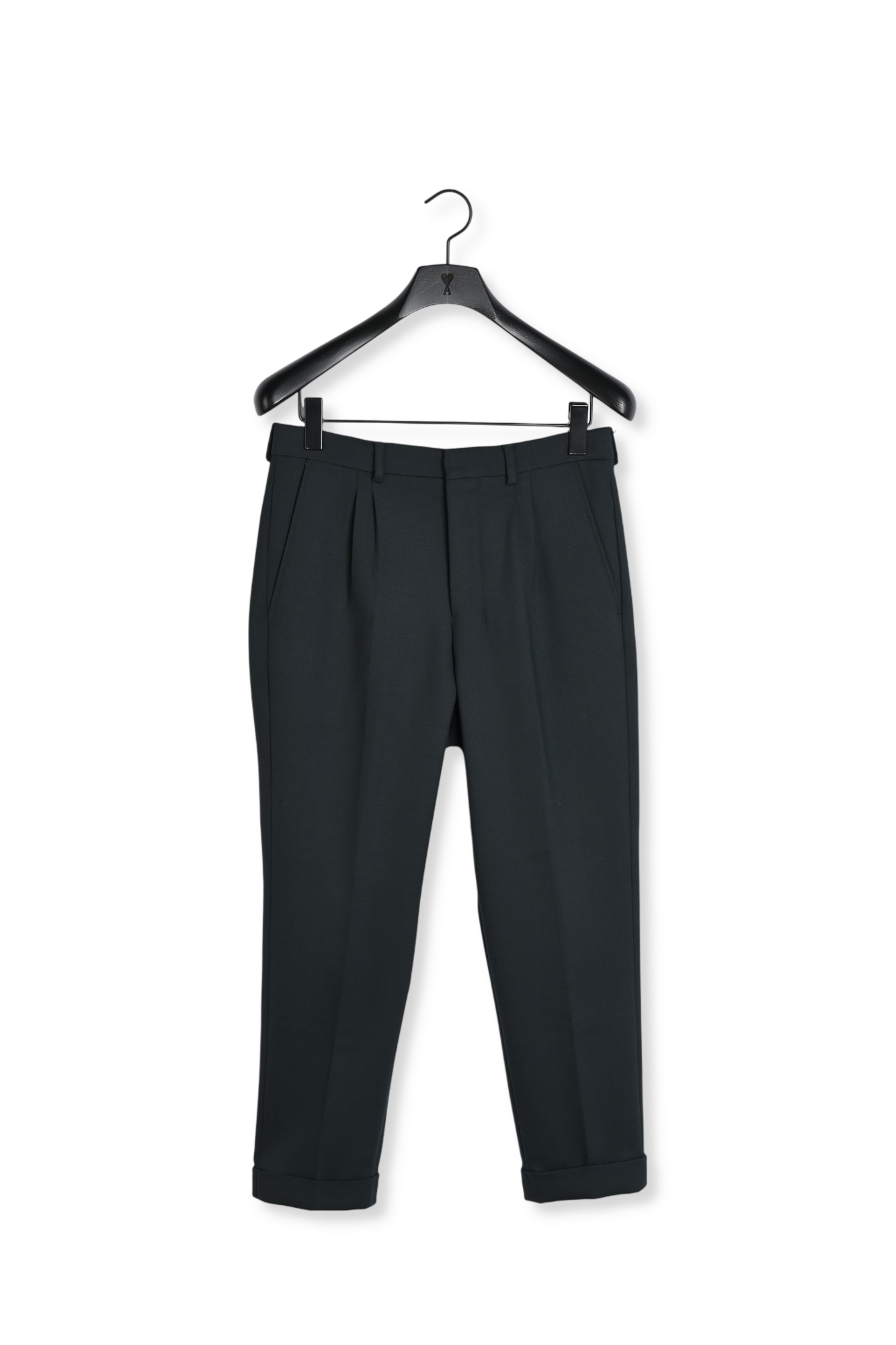 Pantalon carotte a plis Ami seconde main photo 1