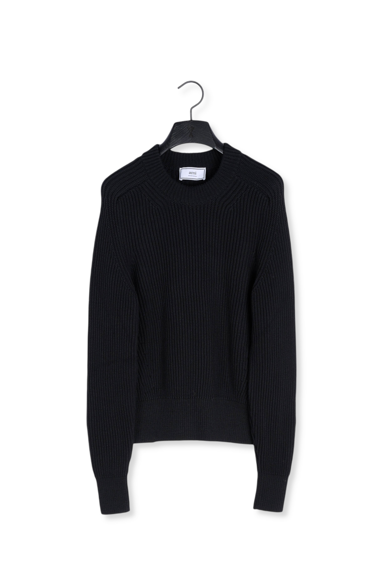Pull col rond manches marteaux Ami seconde main photo 1