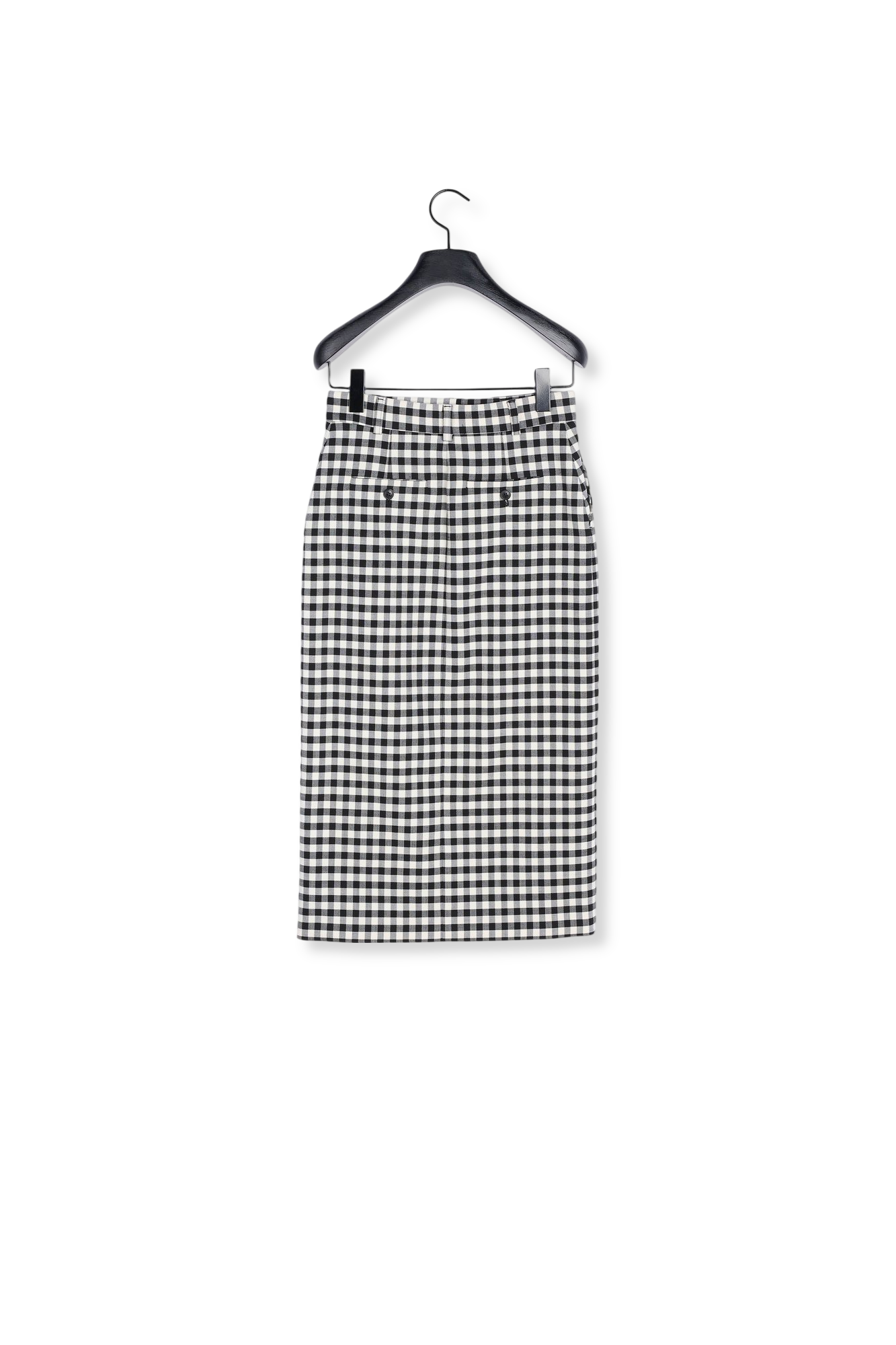 Straight skirt with middle front slit Ami second-hand photo 2