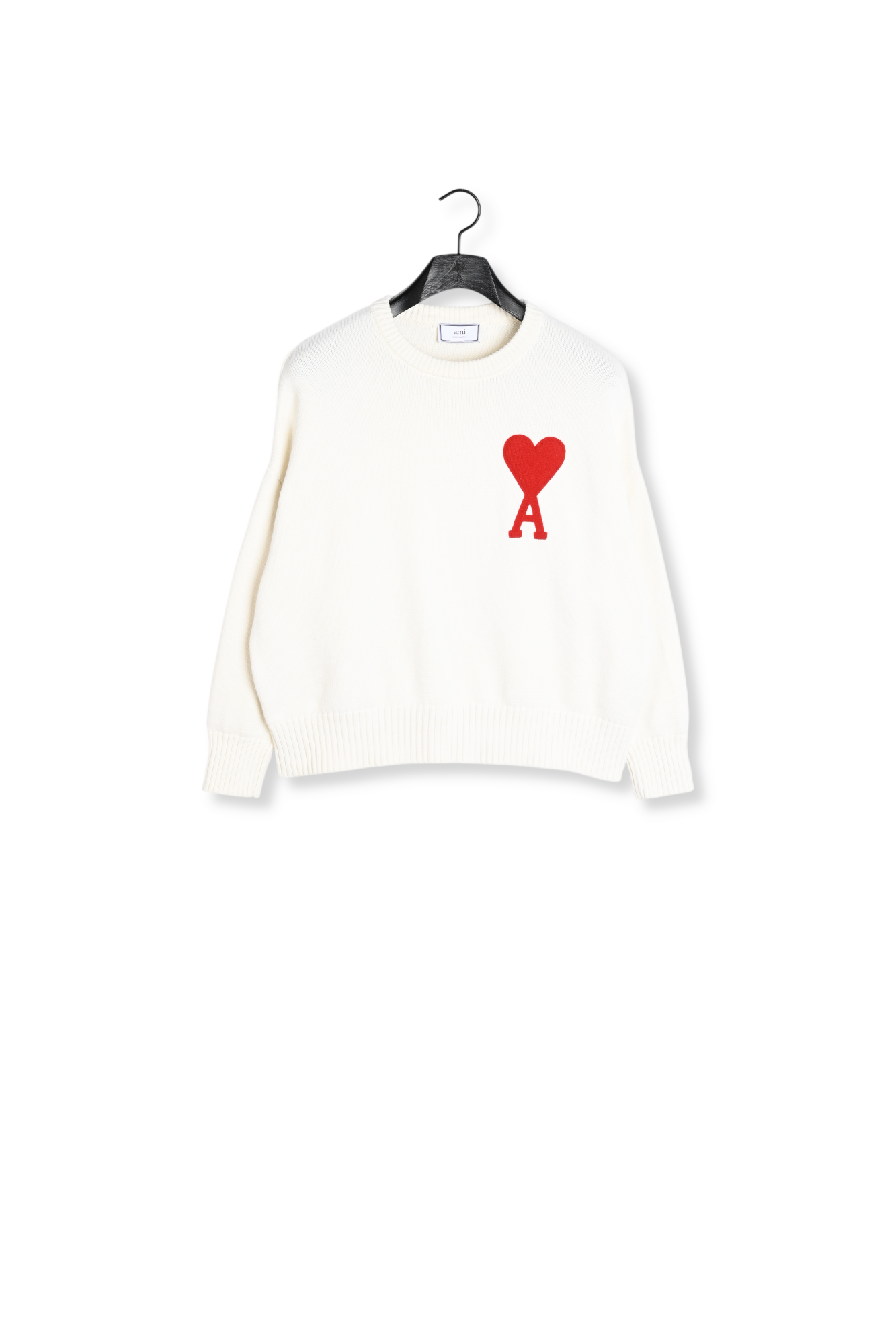 Pull col rond oversize ami de coeur Ami seconde main photo 1