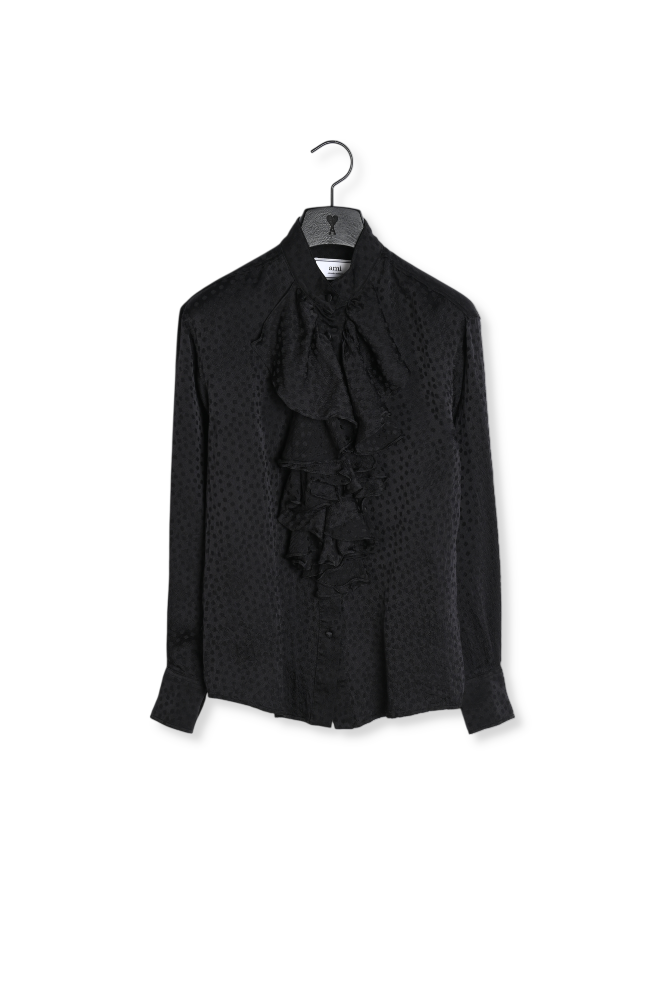 Chemise manches longues a jabot Ami seconde main photo 1