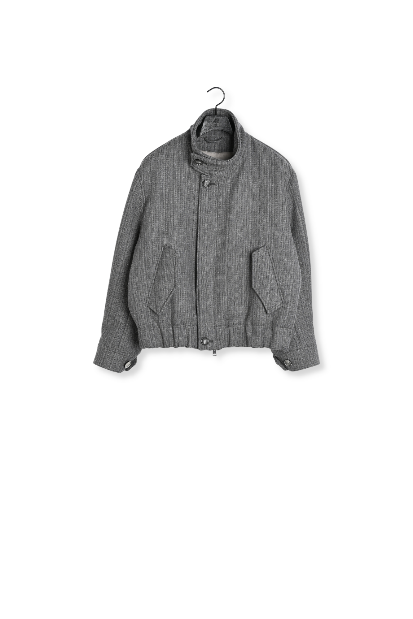 Blouson Harrington  A Chevron En Laine Ami seconde main photo 1