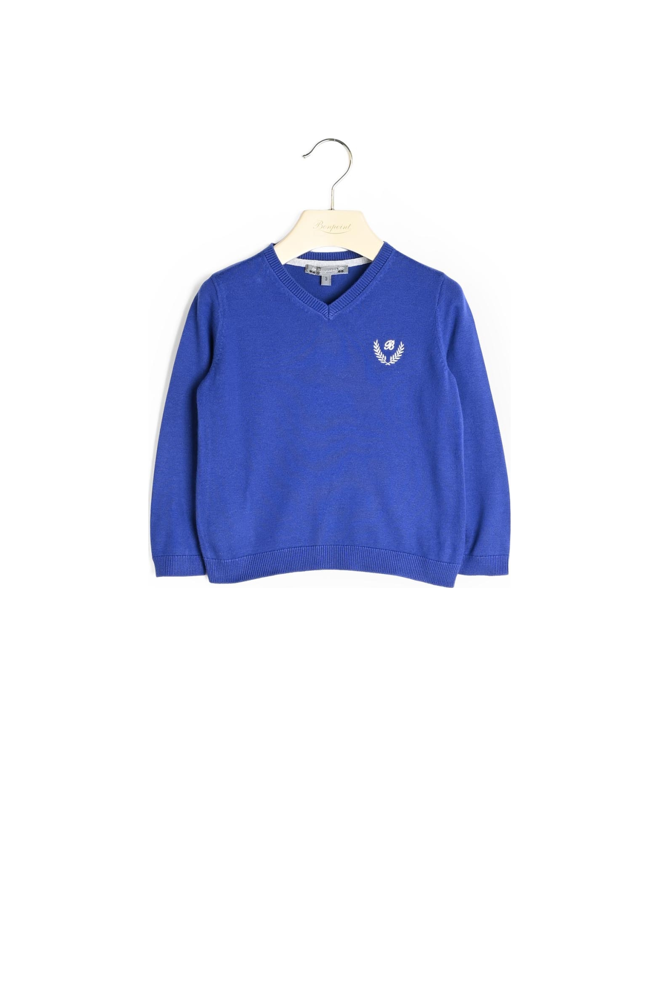 Pull V uni Bonpoint Vintage seconde main photo 1