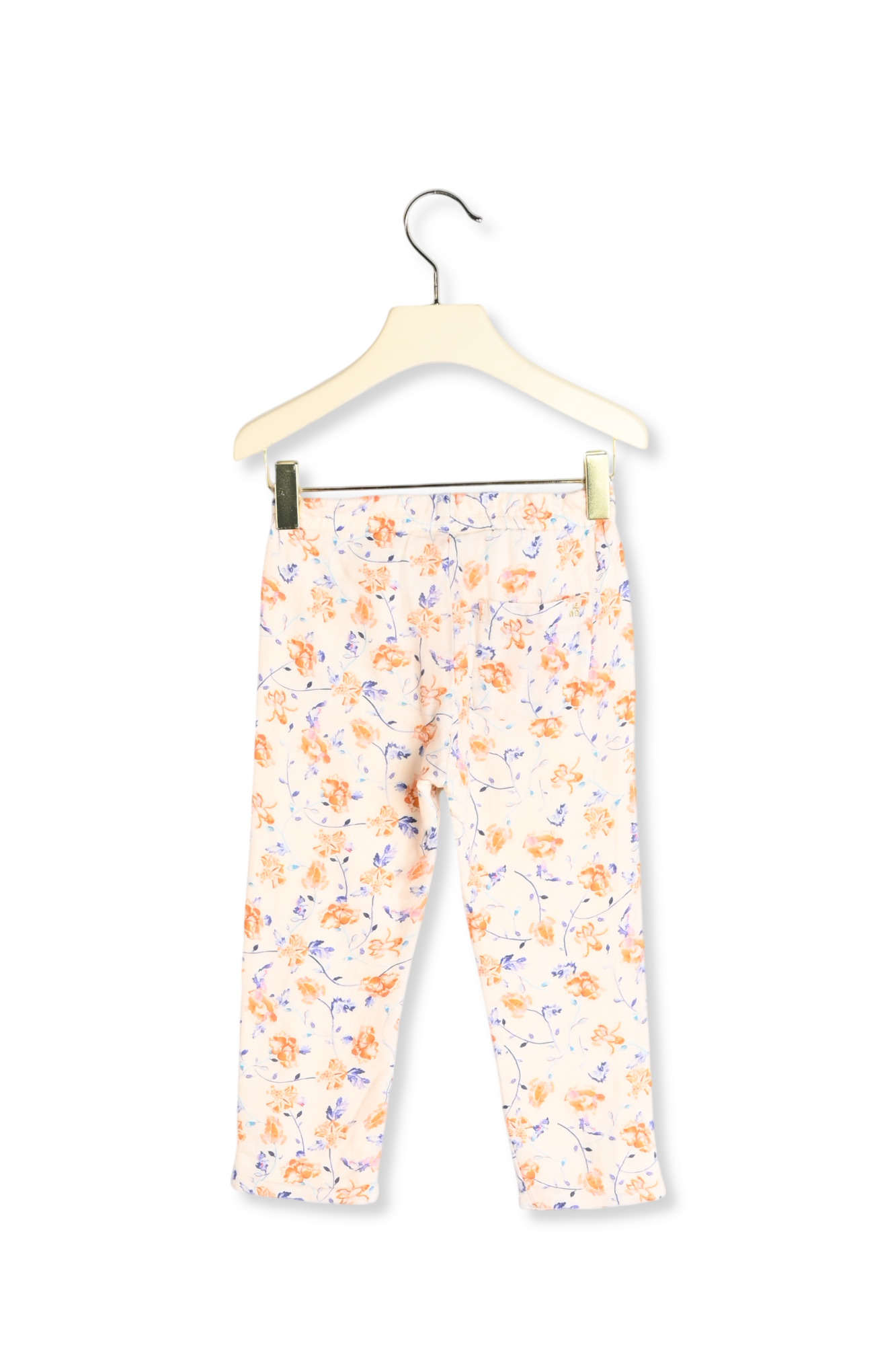 Pantalon en twill imprimé Bonpoint Vintage seconde main photo 3