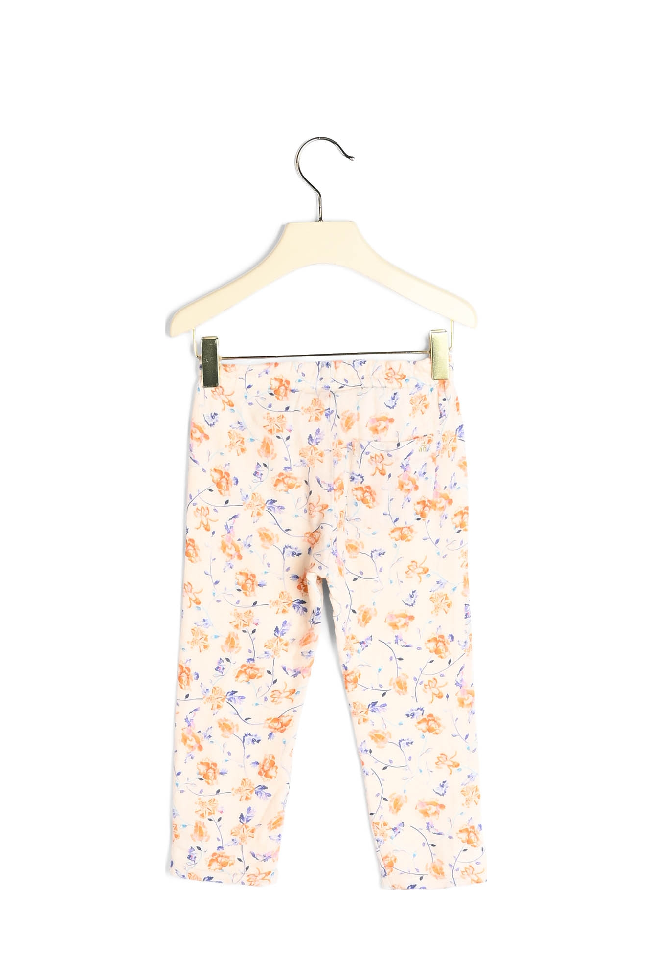Pantalon en twill imprimé Bonpoint Vintage seconde main photo 3