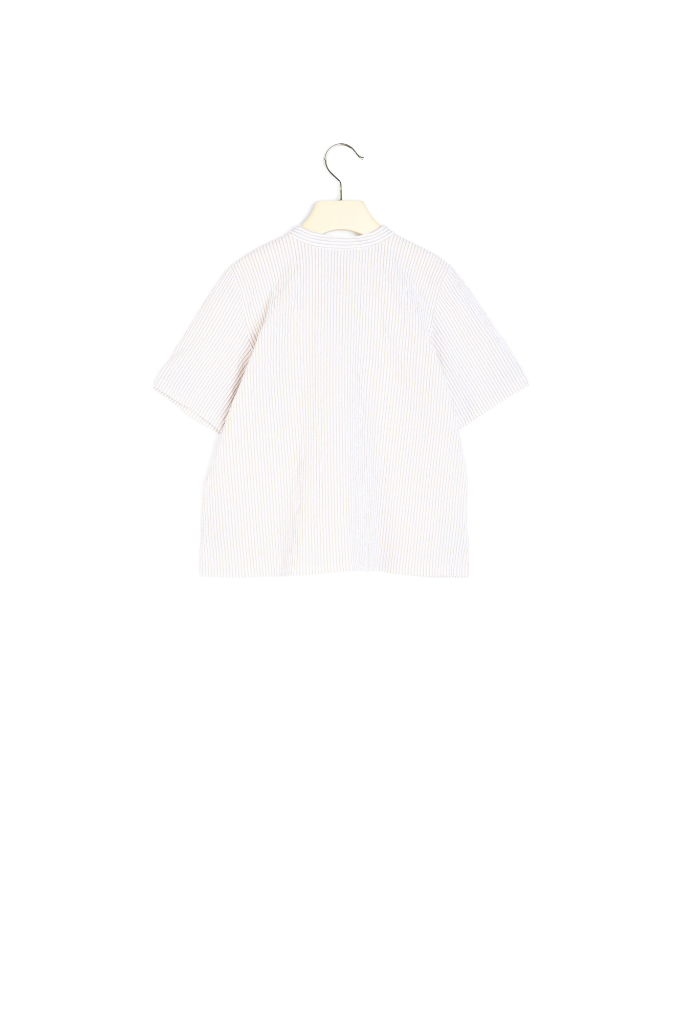 Chemise en coton rayé Bonpoint Vintage seconde main photo 3