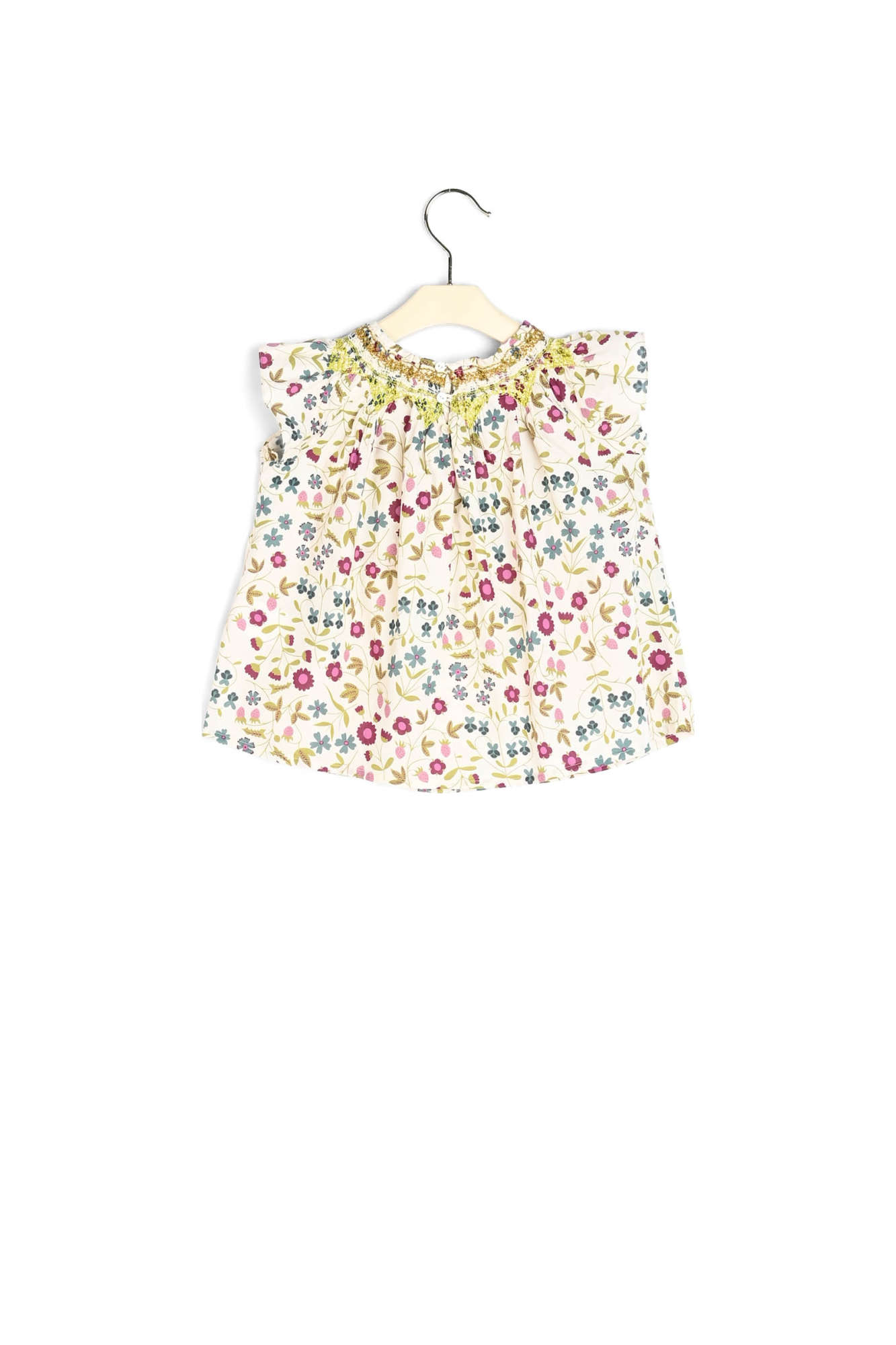 Blouse smockée Ella Bonpoint Vintage seconde main photo 2