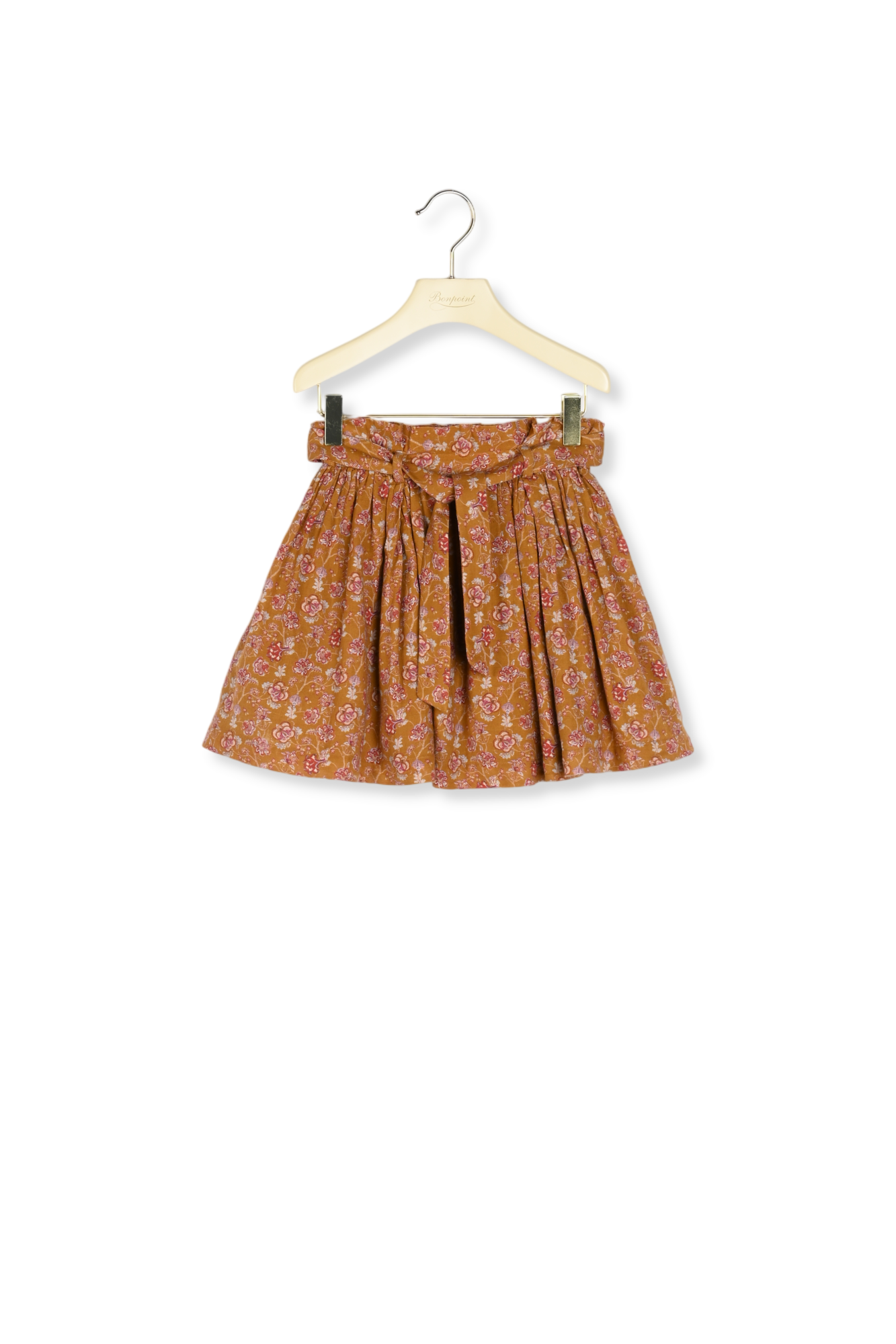 Jupe en twill imprimé Bonpoint Vintage seconde main photo 2
