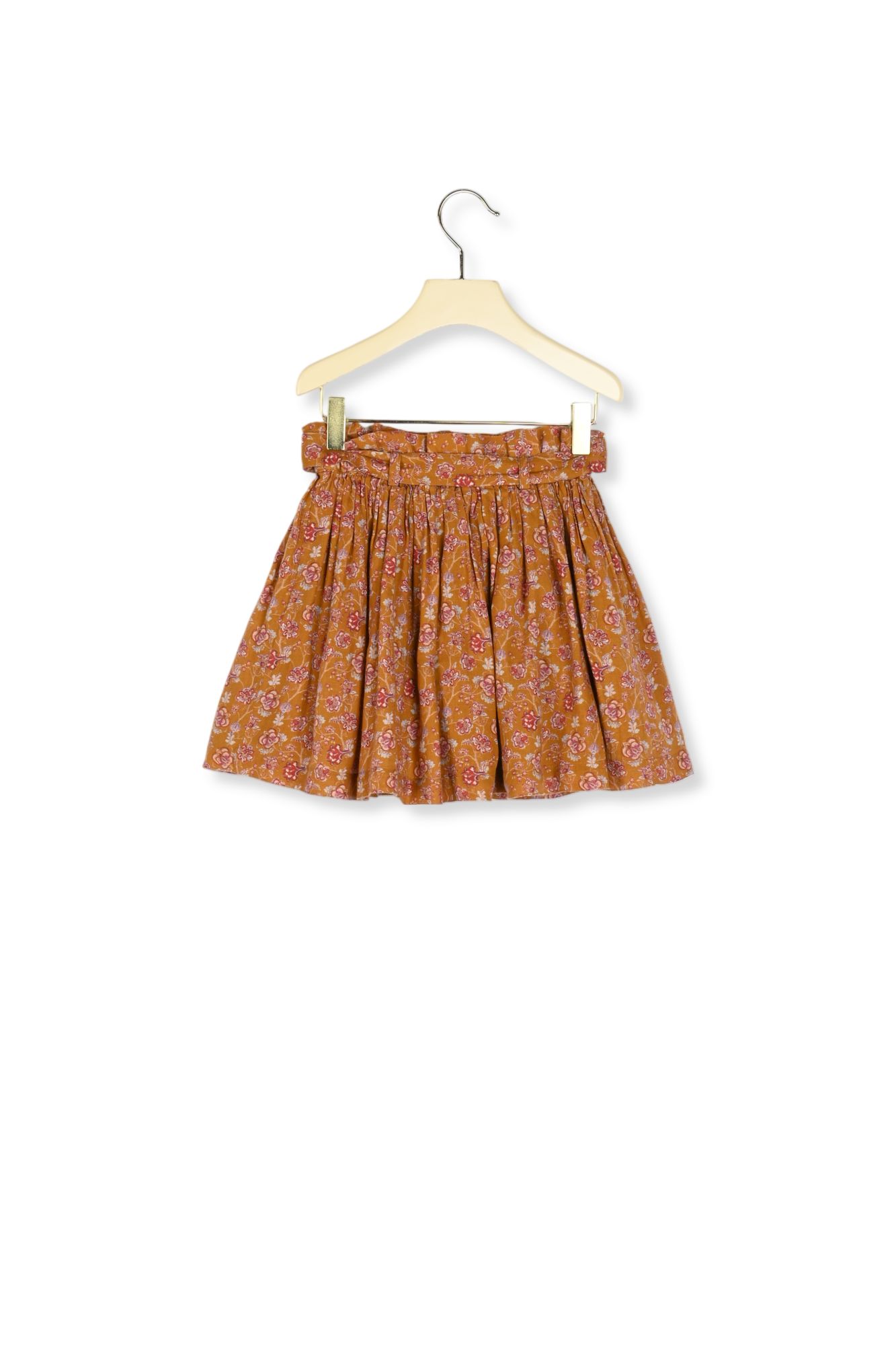 Jupe en twill imprimé Bonpoint Vintage seconde main photo 3