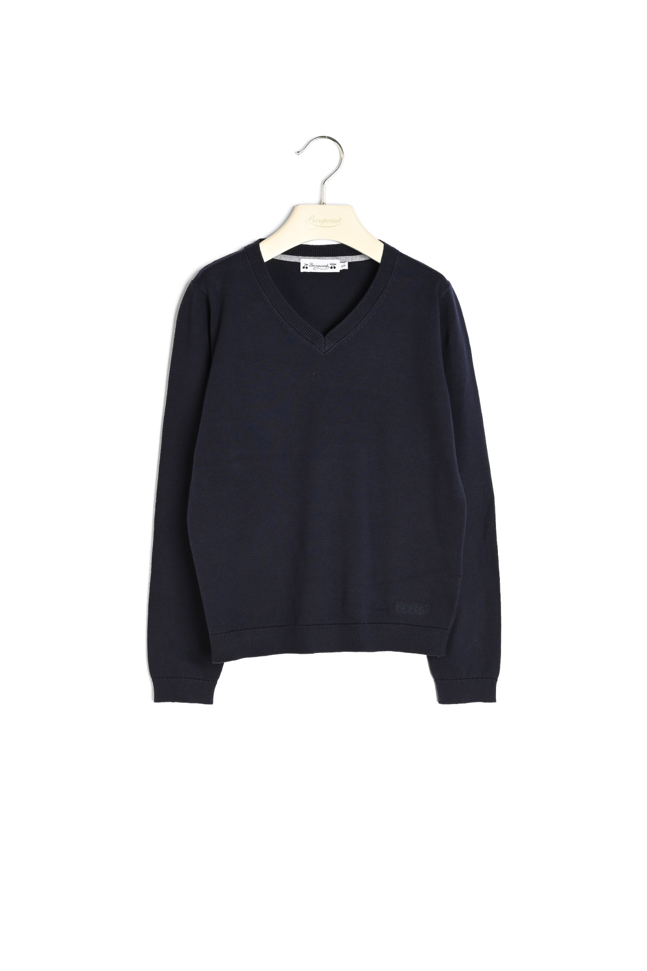 Pull à col V Bonpoint Vintage seconde main photo 2