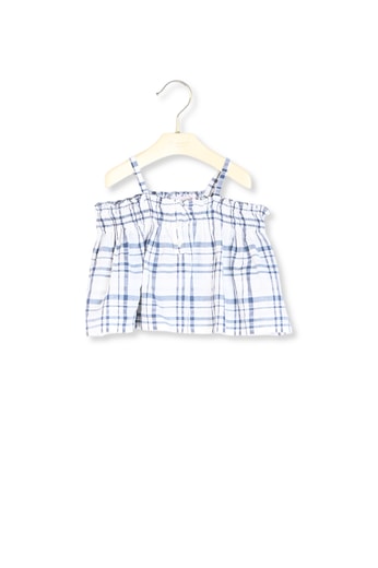Blouse smockée Abricot Bonpoint Vintage seconde main photo 2
