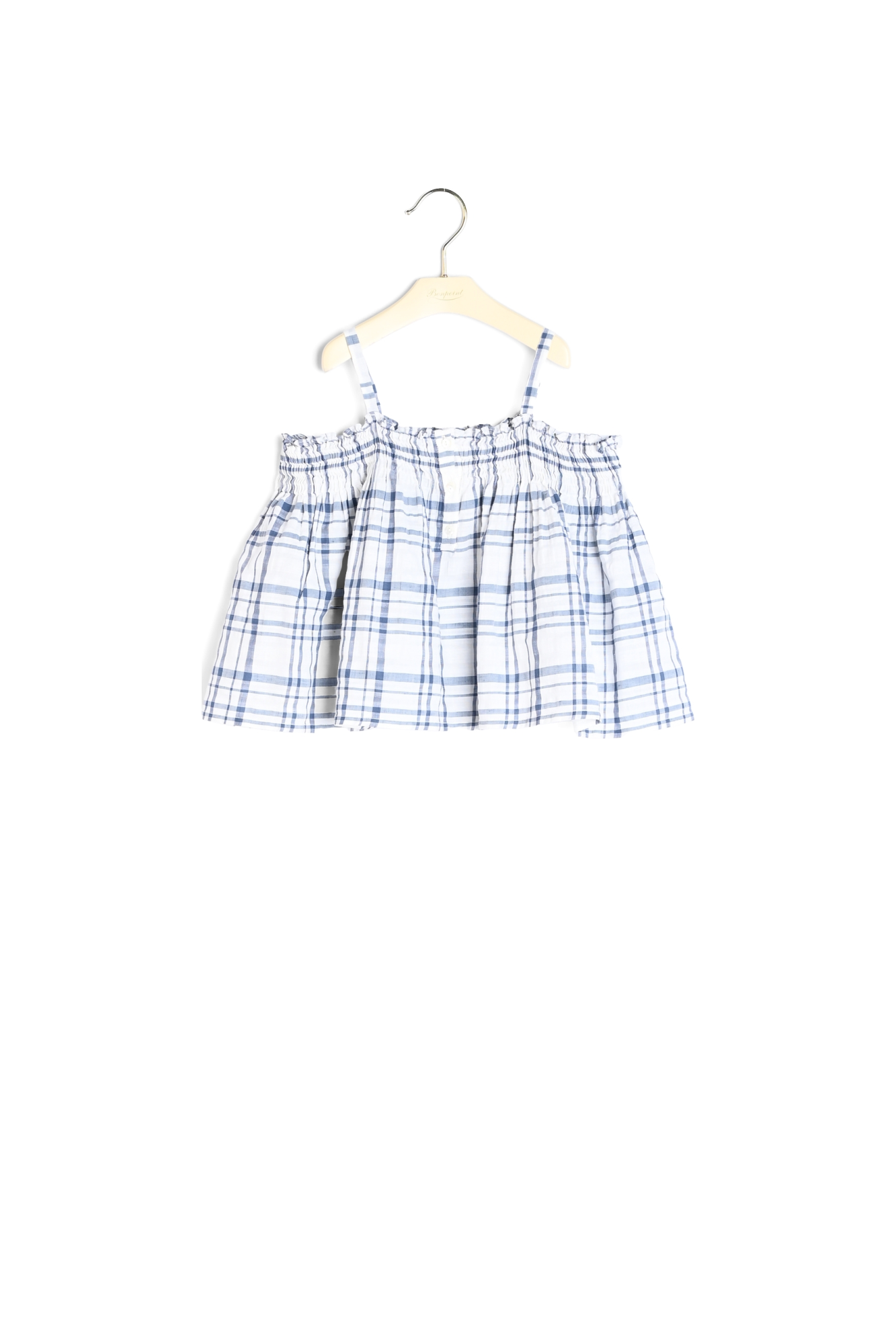 Photo produit Blouse smockée Abricot numéro 1