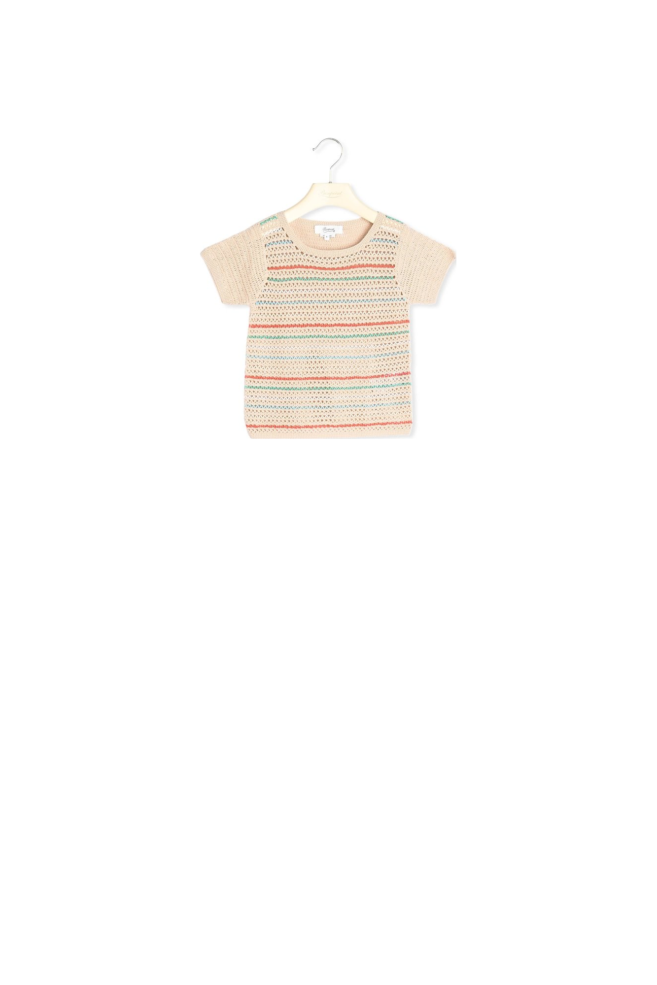 Pull manches courtes Bonpoint Vintage seconde main photo 2