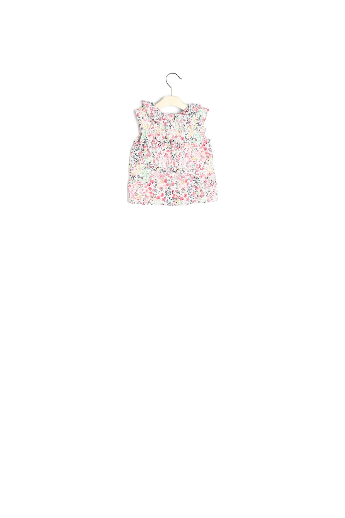 Blouse en lin Liberty Bonpoint Vintage seconde main photo 2