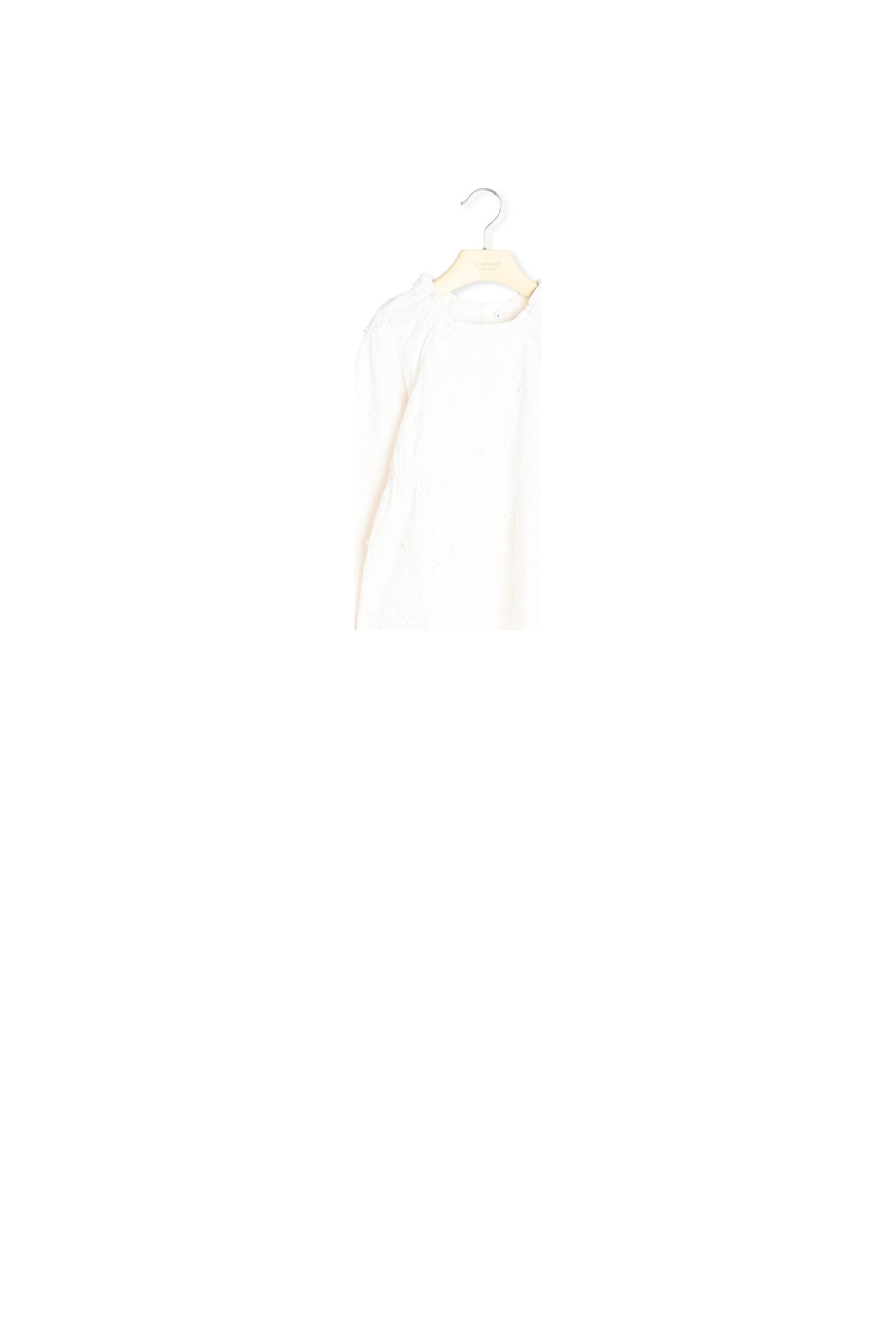 Robe  en twill brodé Bonpoint Vintage seconde main photo 2