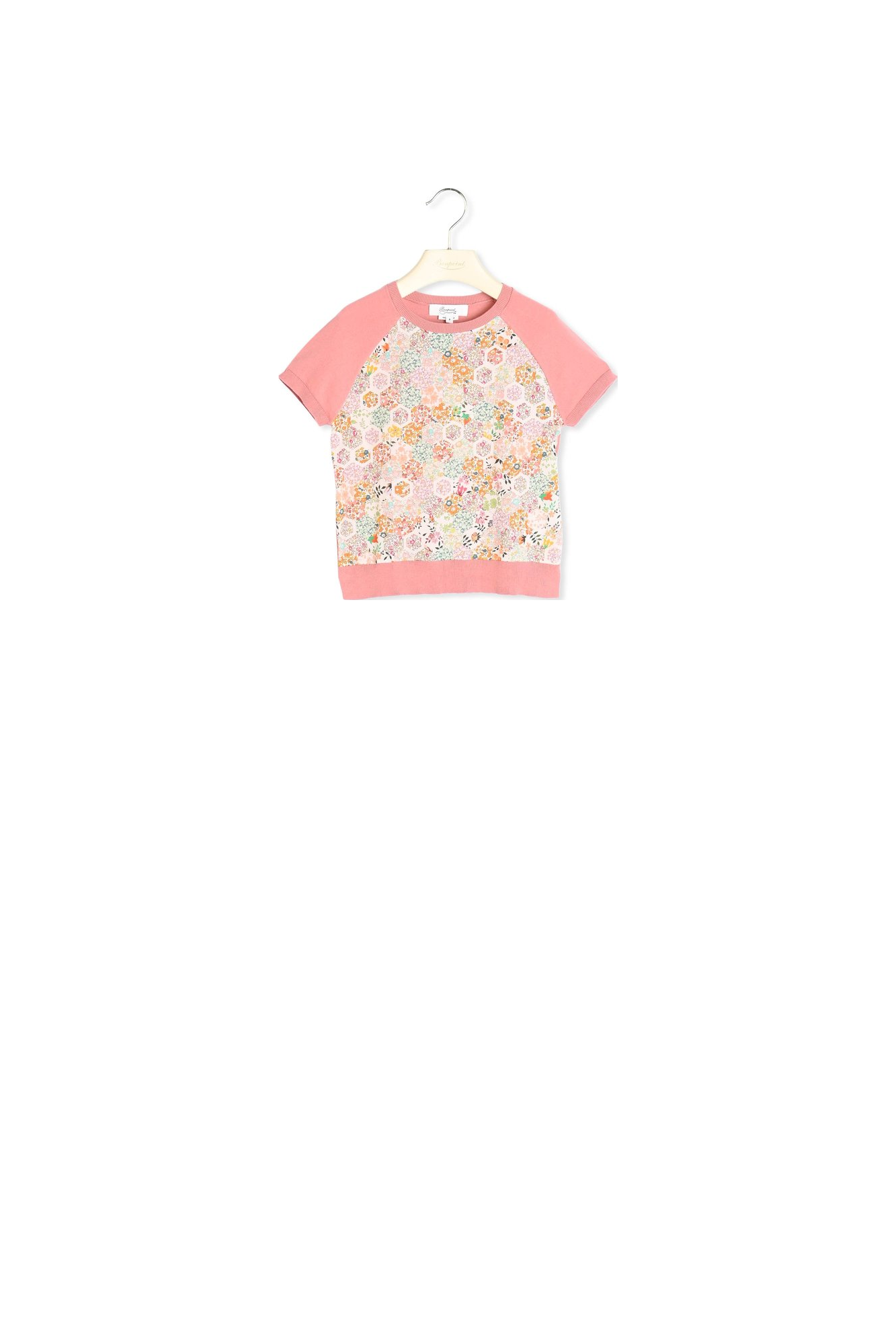 Pull en coton et Liberty Bonpoint Vintage seconde main photo 2