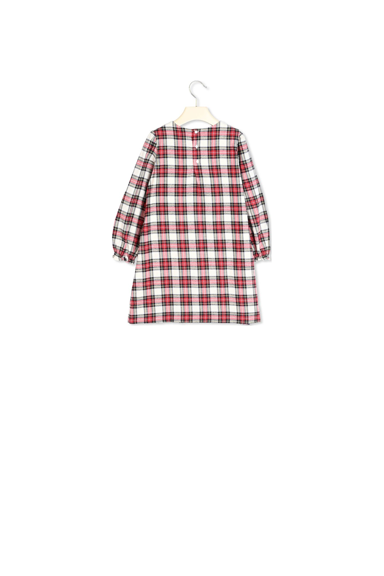 Robe  en twill brodé Bonpoint Vintage seconde main photo 2