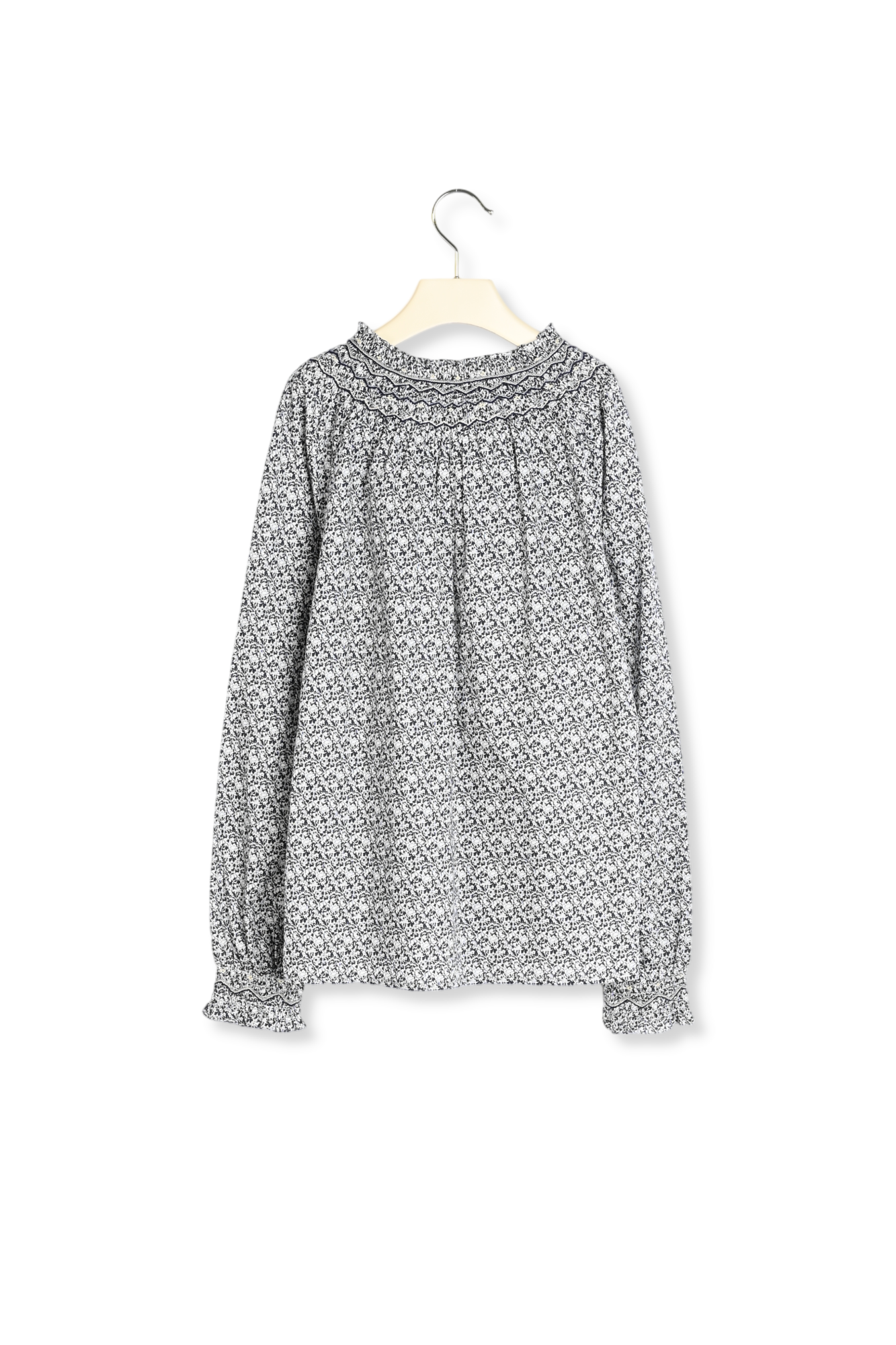 Blouse smockée Pétale Bonpoint Vintage seconde main photo 2