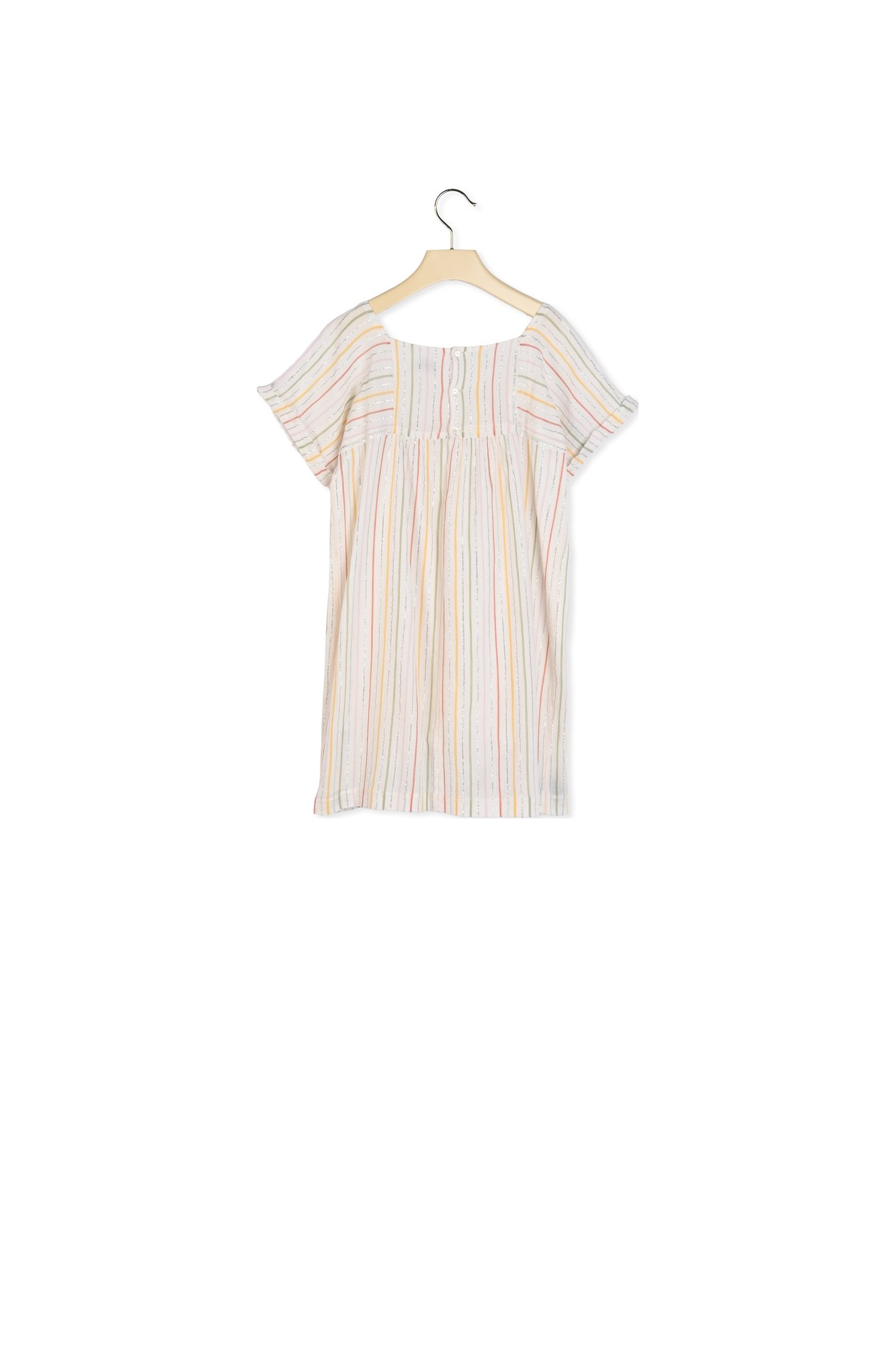 Robe Paysanne  rayures Bonpoint Vintage seconde main photo 3