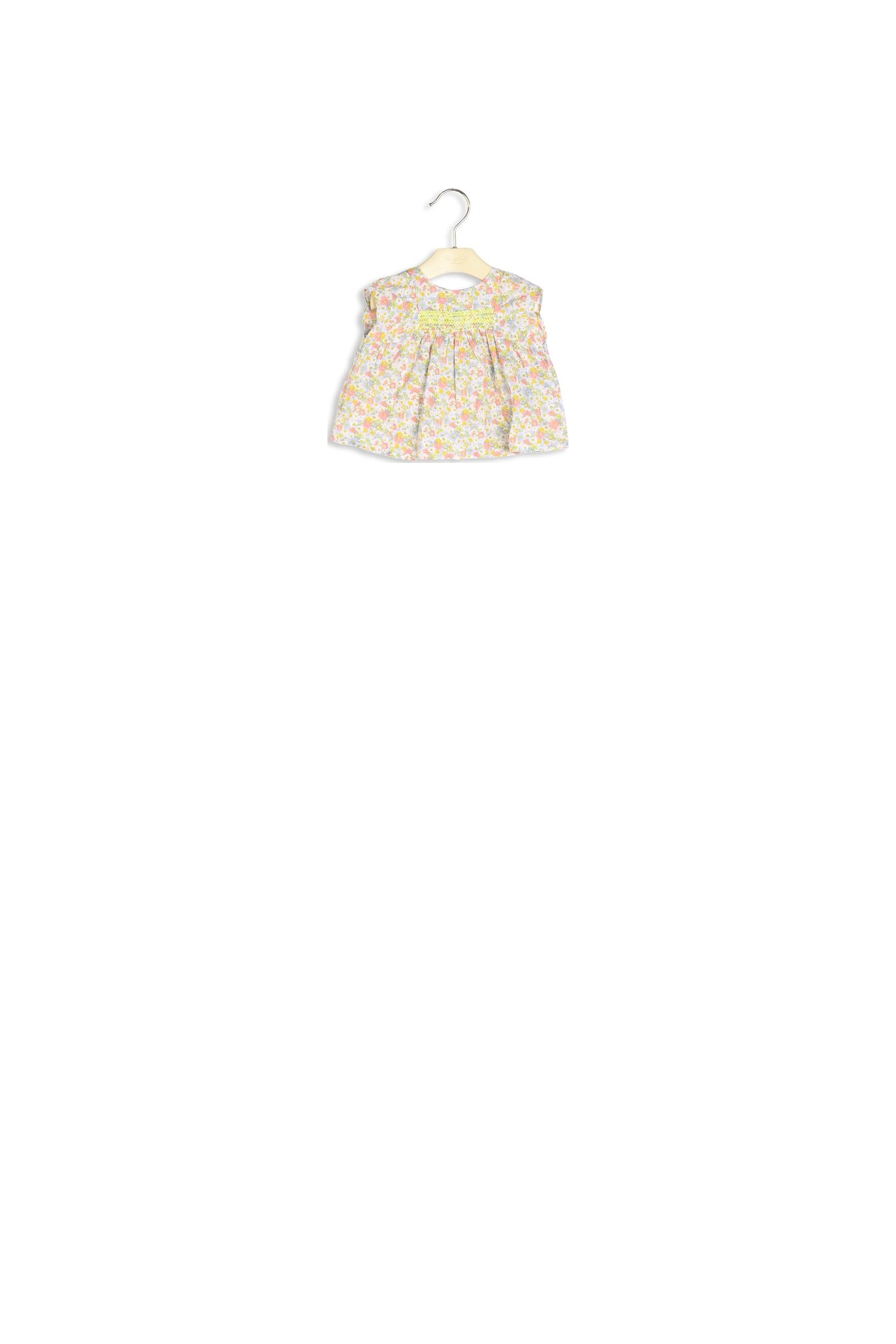 Blouse en tissu Liberty Bonpoint Vintage seconde main photo 2