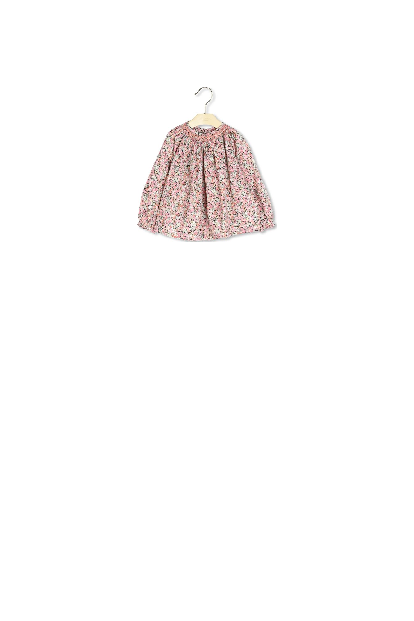 Blouse smockée Griotte Bonpoint Vintage seconde main photo 2