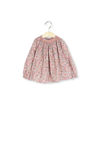 Blouse smockée Griotte Bonpoint Vintage seconde main photo 2
