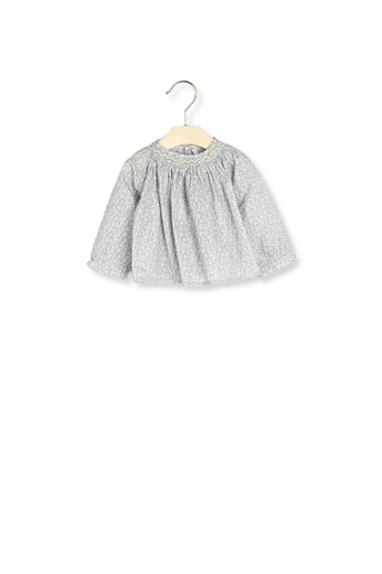 Blouse smockée Griotte Bonpoint Vintage seconde main photo 2