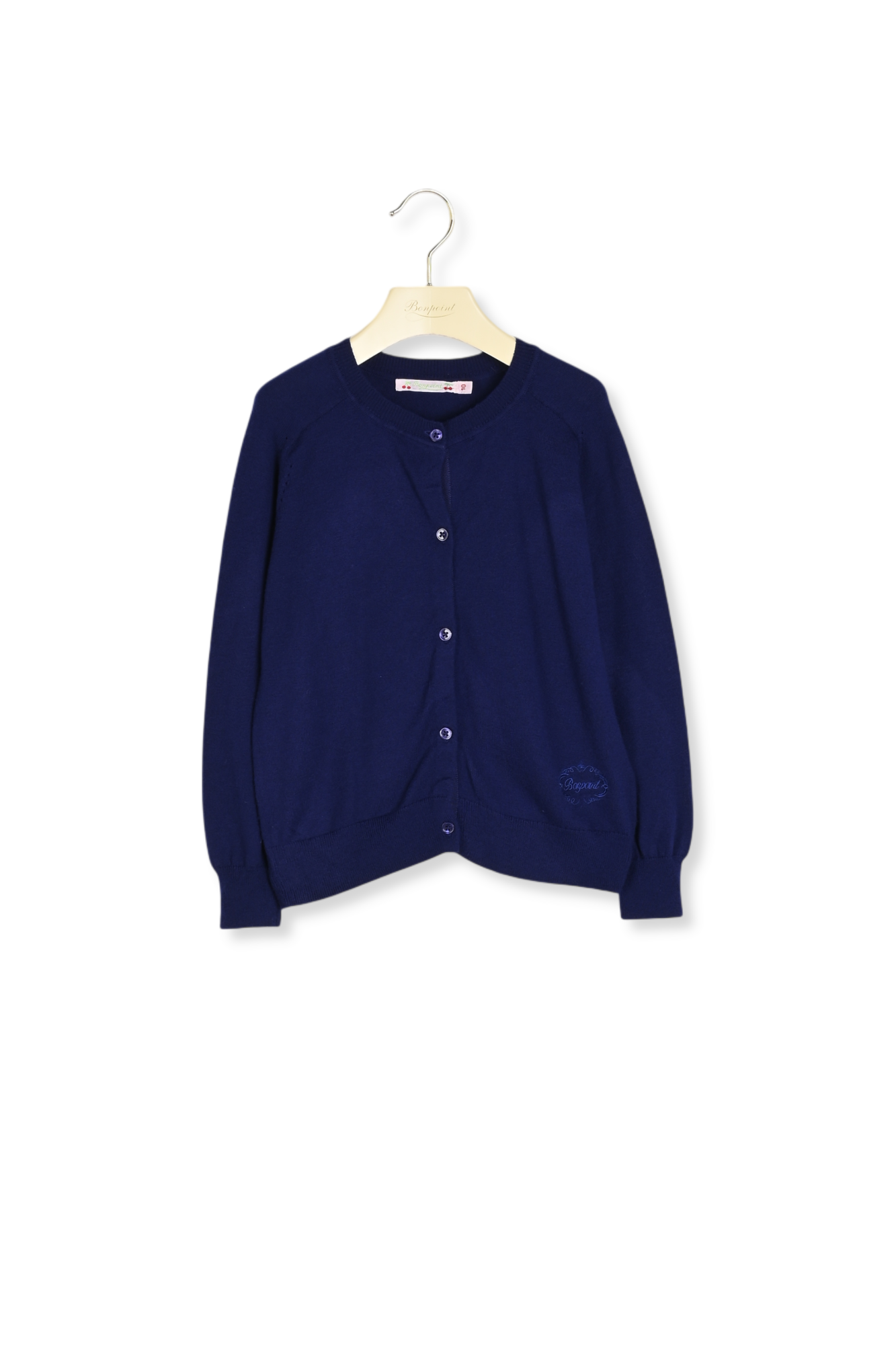 Cardigan brodé Bonpoint Vintage seconde main photo 1