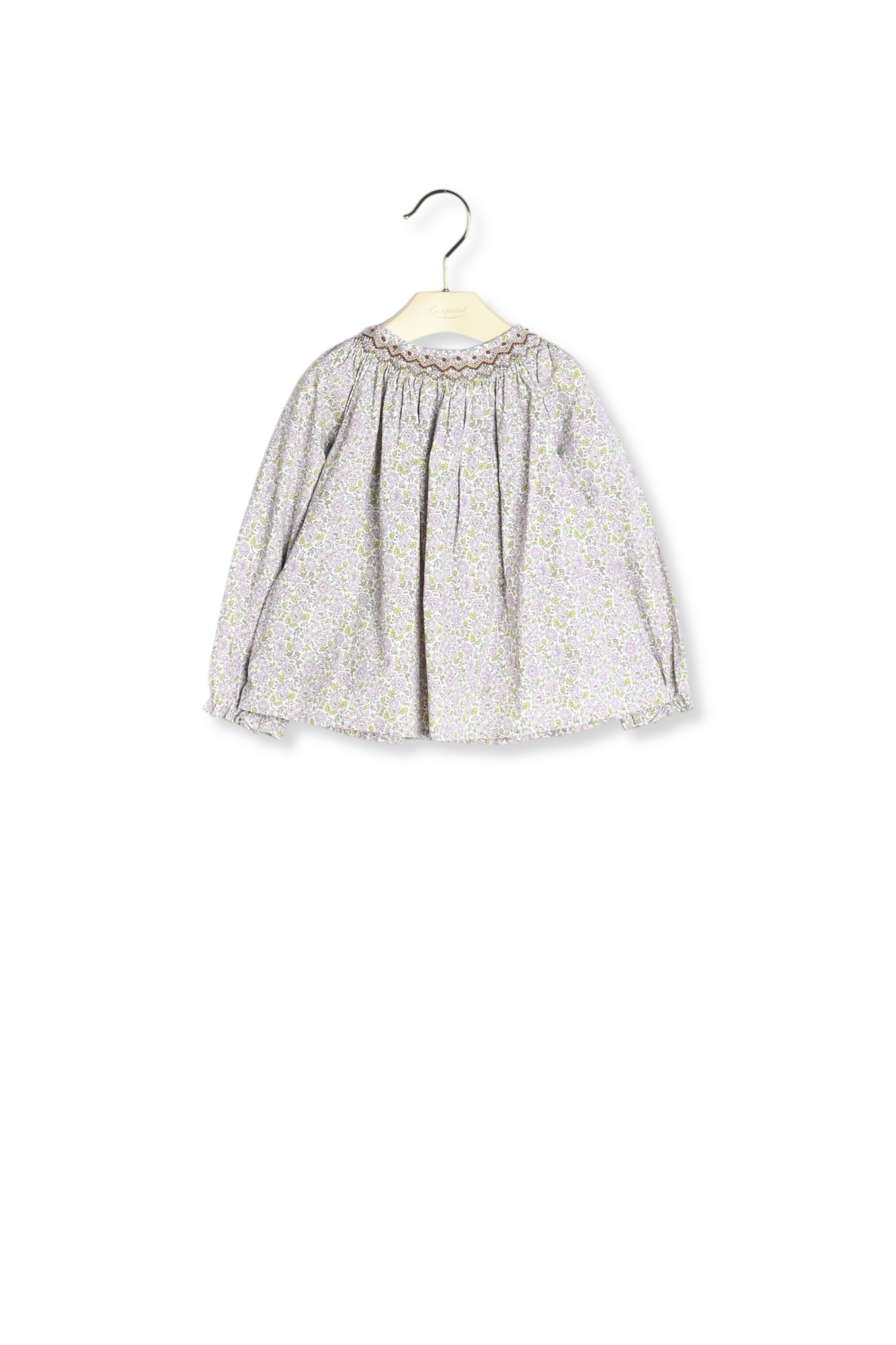 Blouse smockée Griotte Bonpoint Vintage seconde main photo 2