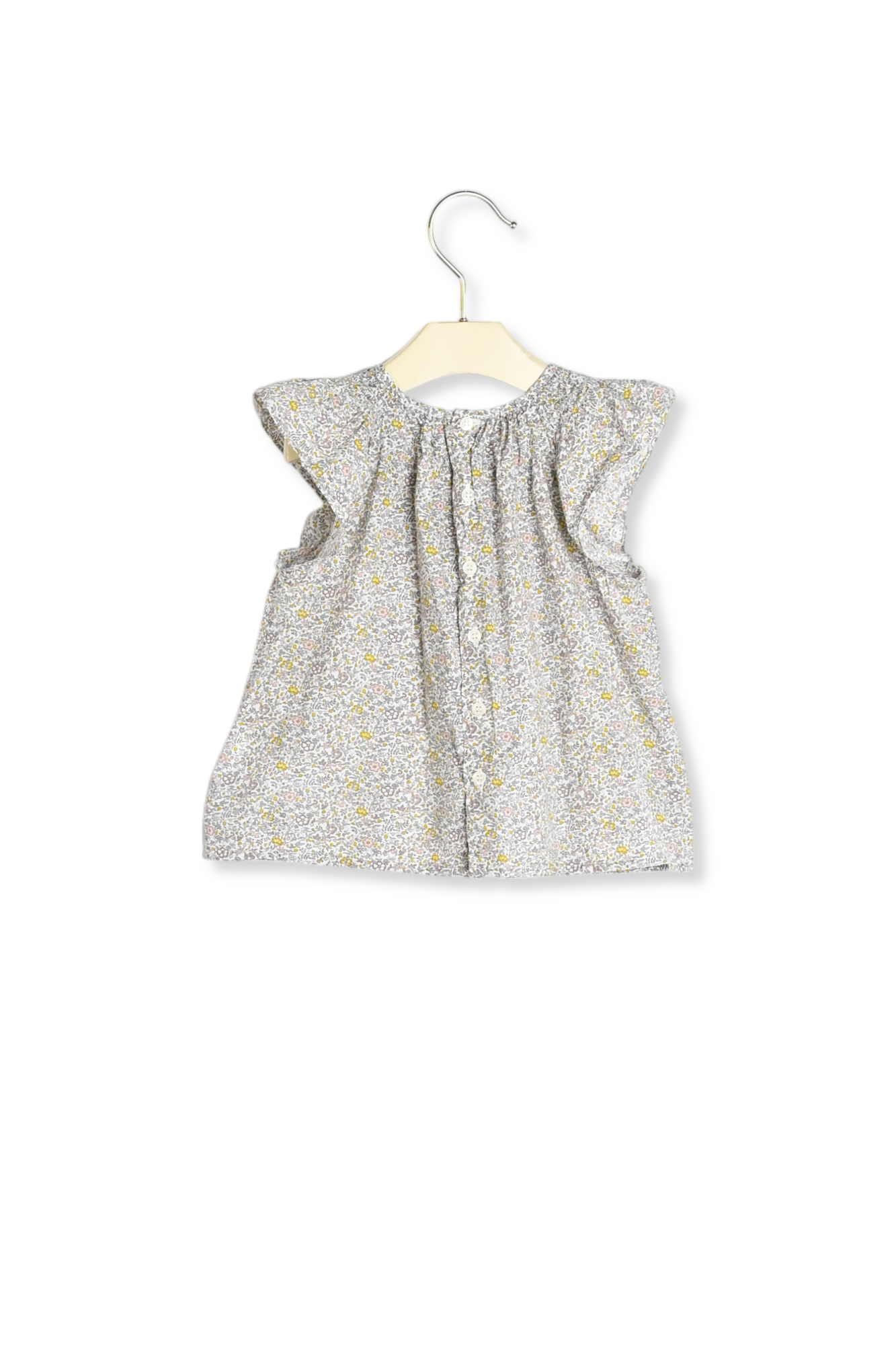 Blouse en coton Liberty bio Bonpoint Vintage seconde main photo 3