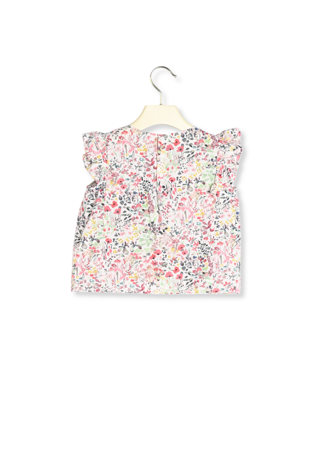 Blouse en tissu Liberty fleuri Bonpoint Vintage seconde main photo 3