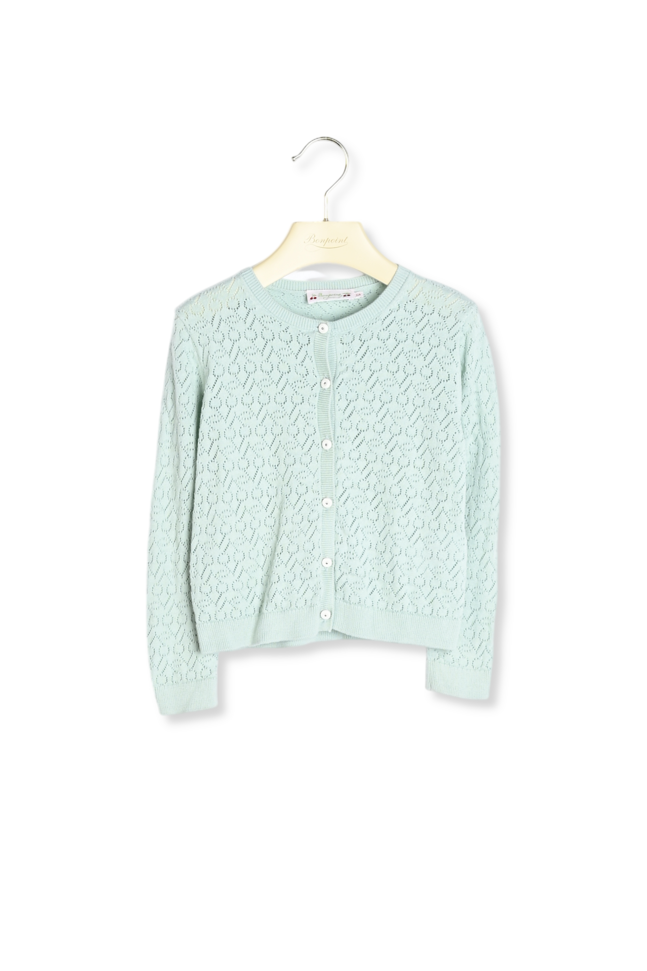 Cardigan Cherry Bonpoint Vintage seconde main photo 2