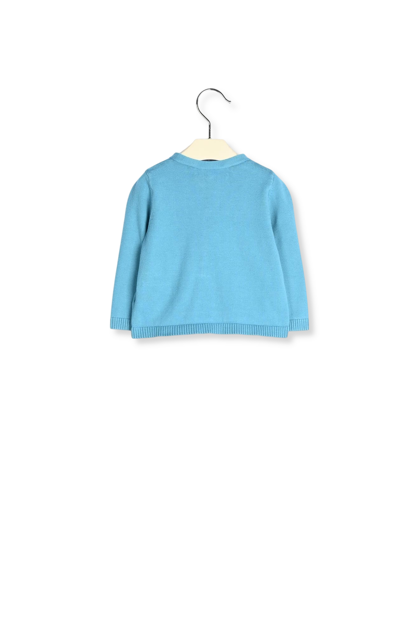 Cardigan col V à poches Bonpoint Vintage seconde main photo 3