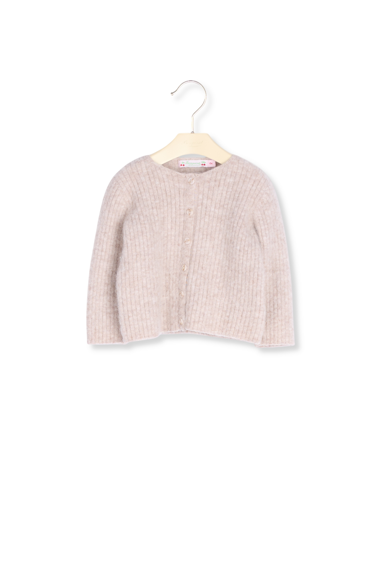 Cardigan à côtes Bonpoint Vintage seconde main photo 2