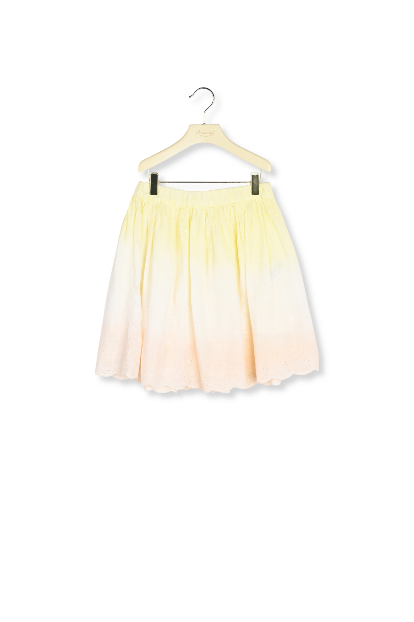 Jupe en broderie anglaise Bonpoint Vintage seconde main photo 2