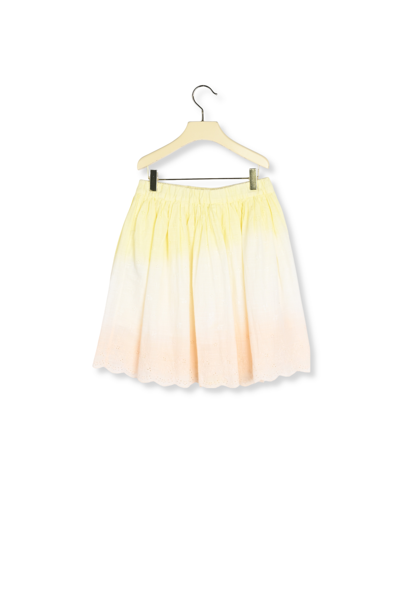 Jupe en broderie anglaise Bonpoint Vintage seconde main photo 3