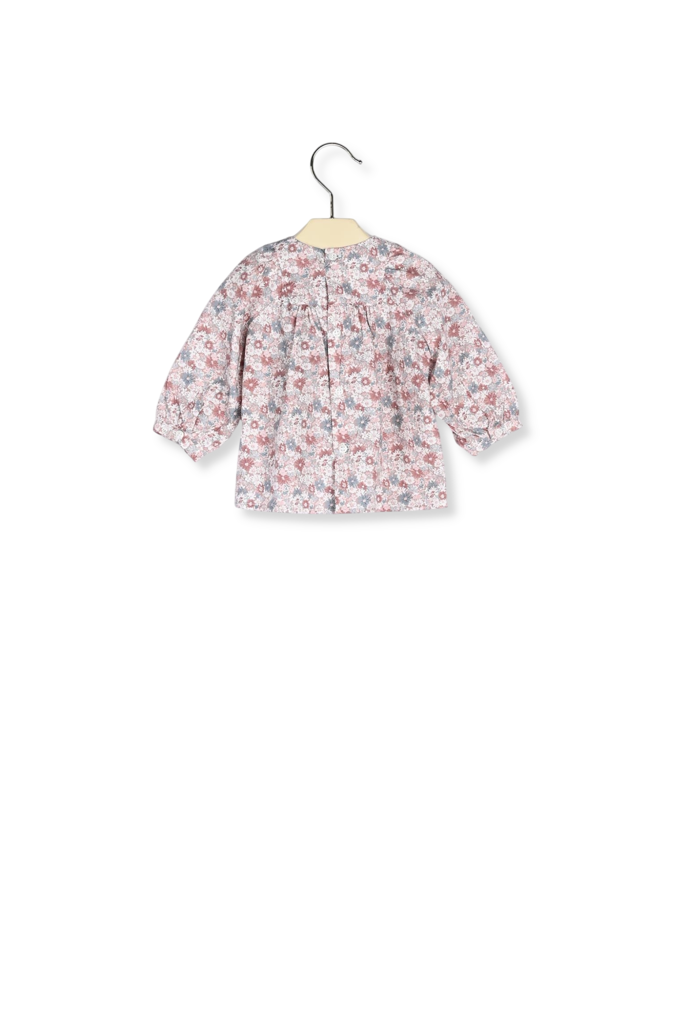 Blouse avec plastron et plis plats Bonpoint Vintage seconde main photo 3