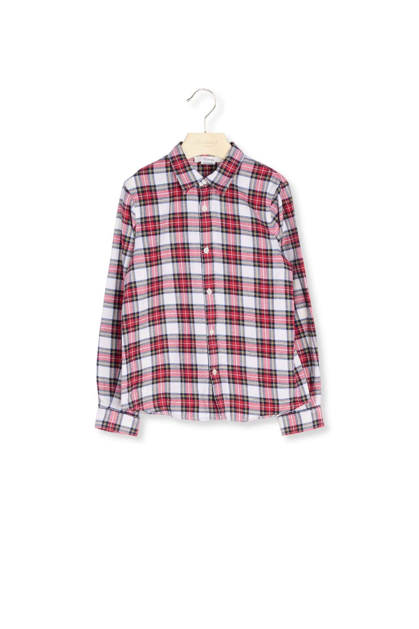 Chemise en twill émerisé Bonpoint Vintage seconde main photo 2