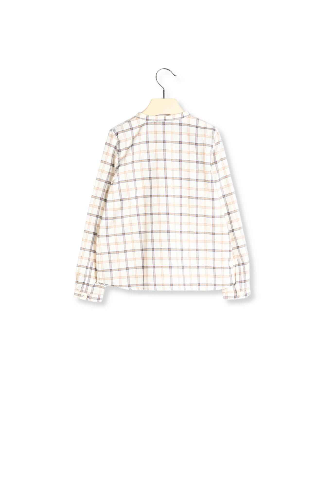 Chemise en twill à carreaux Bonpoint Vintage seconde main photo 3