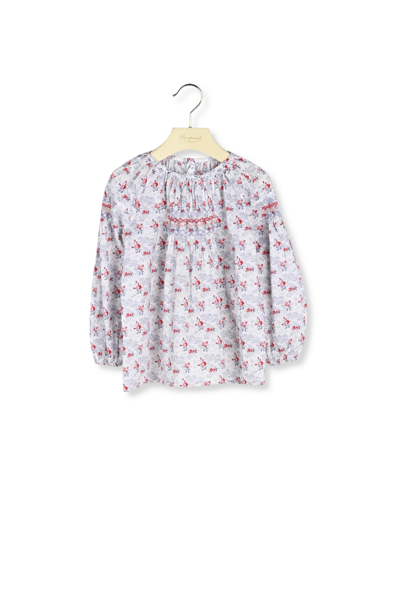 Blouse tissu Liberty exclusif Bonpoint Vintage seconde main photo 1