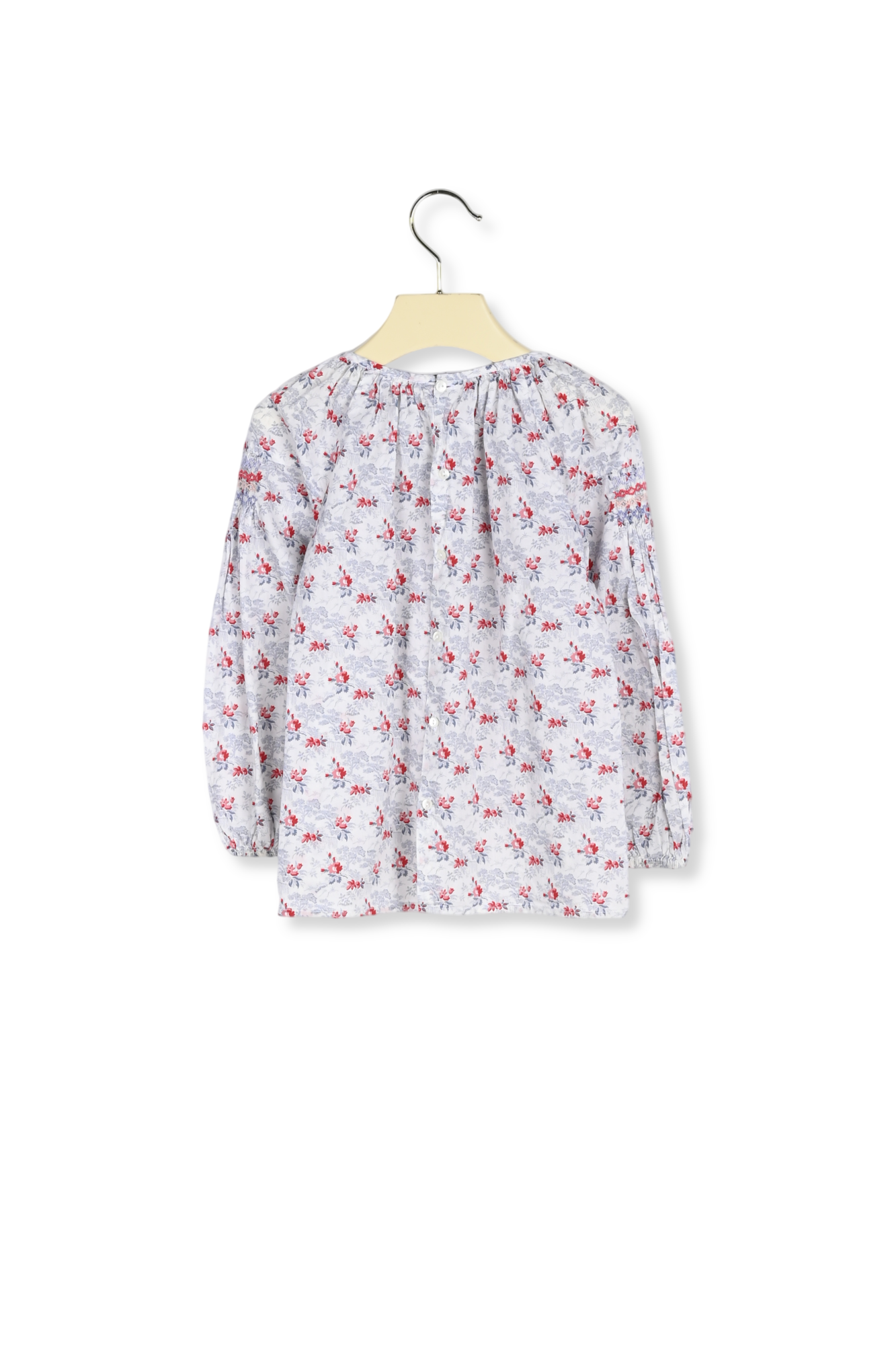 Blouse tissu Liberty exclusif Bonpoint Vintage seconde main photo 2