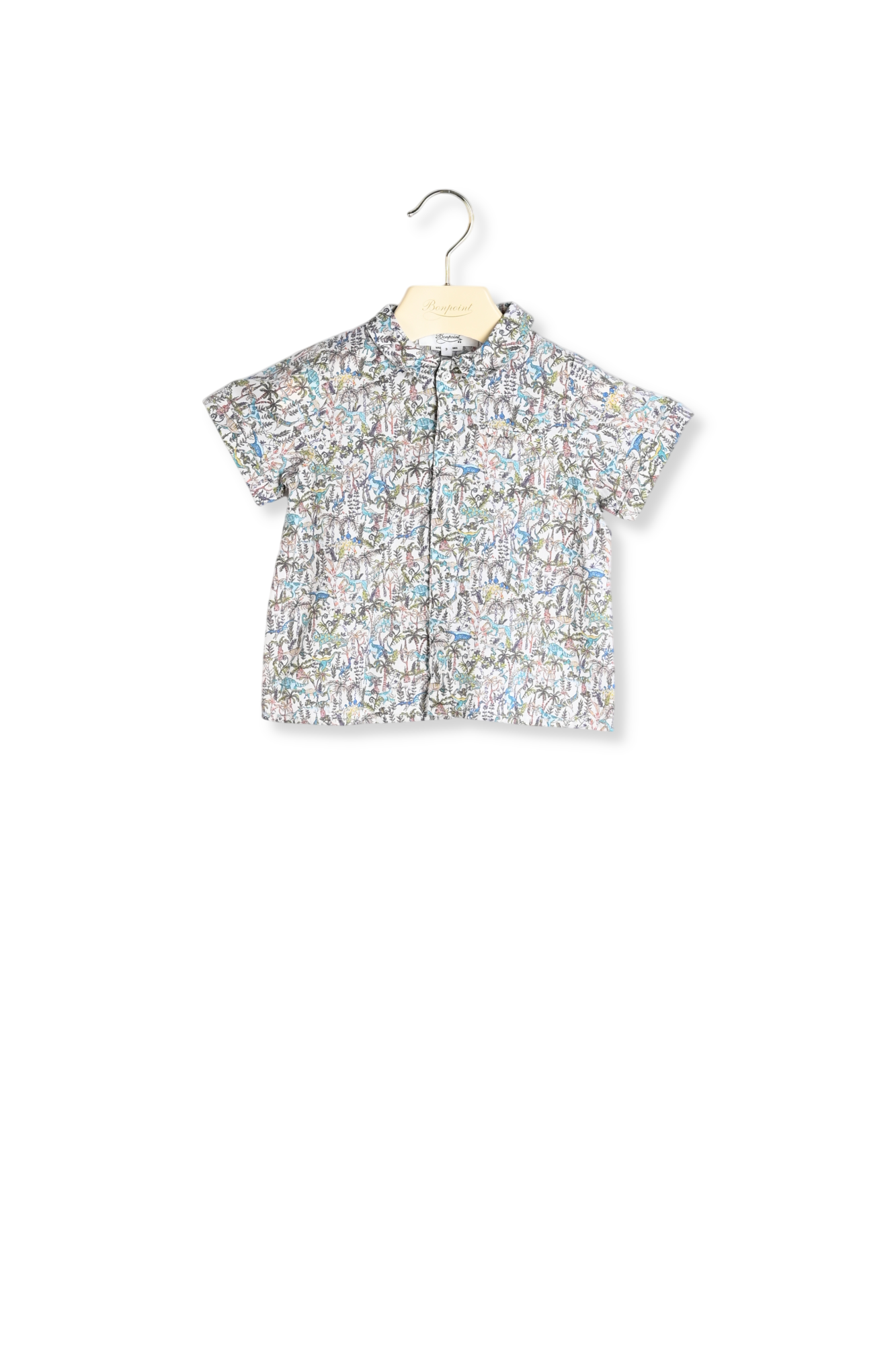 Chemise Nicolas à motif Liberty Bonpoint Vintage seconde main photo 2