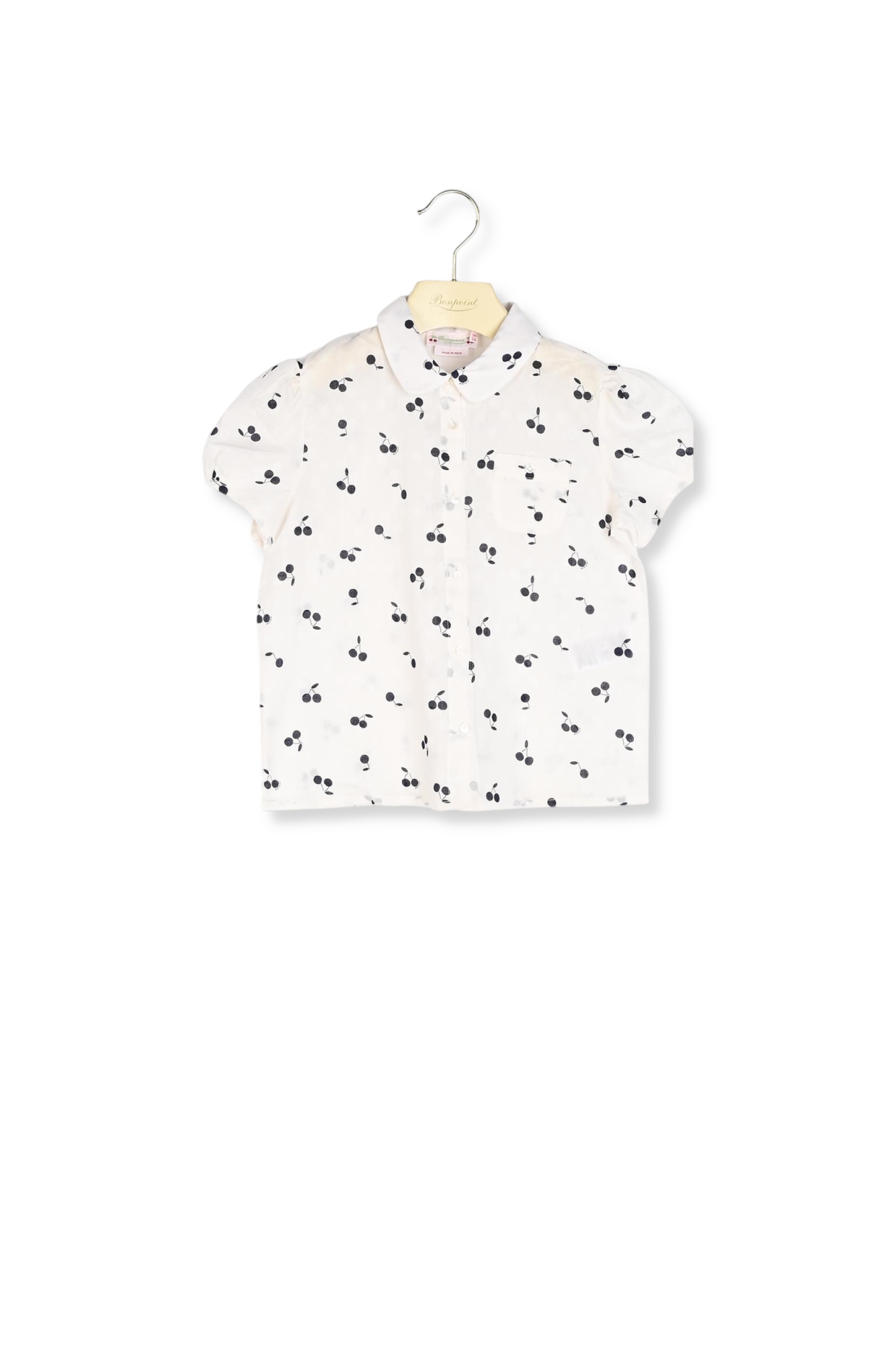 Blouse en coton imprimé Bonpoint Vintage seconde main photo 2