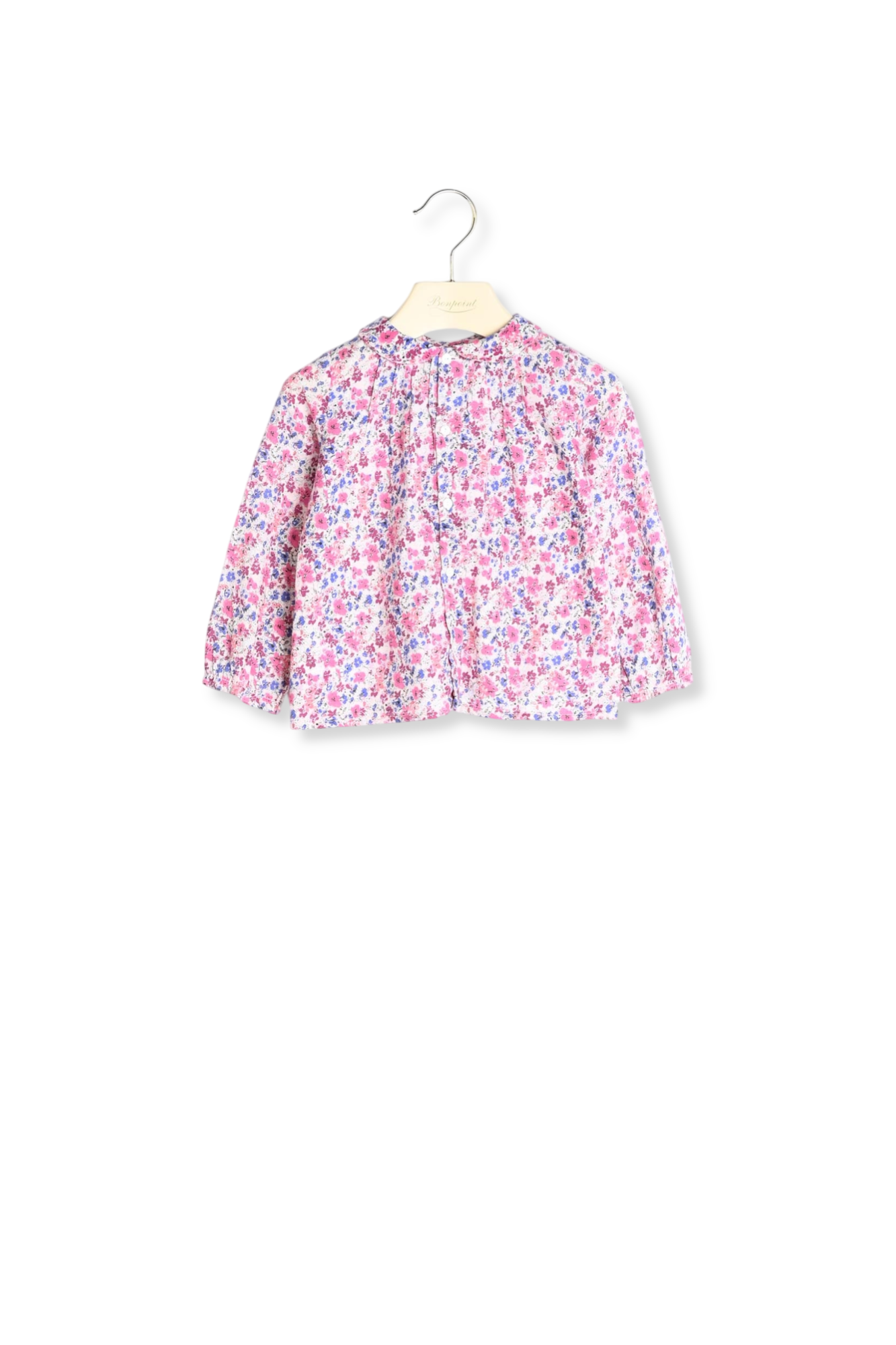 Blouse en crêpe de coton Bonpoint Vintage seconde main photo 1