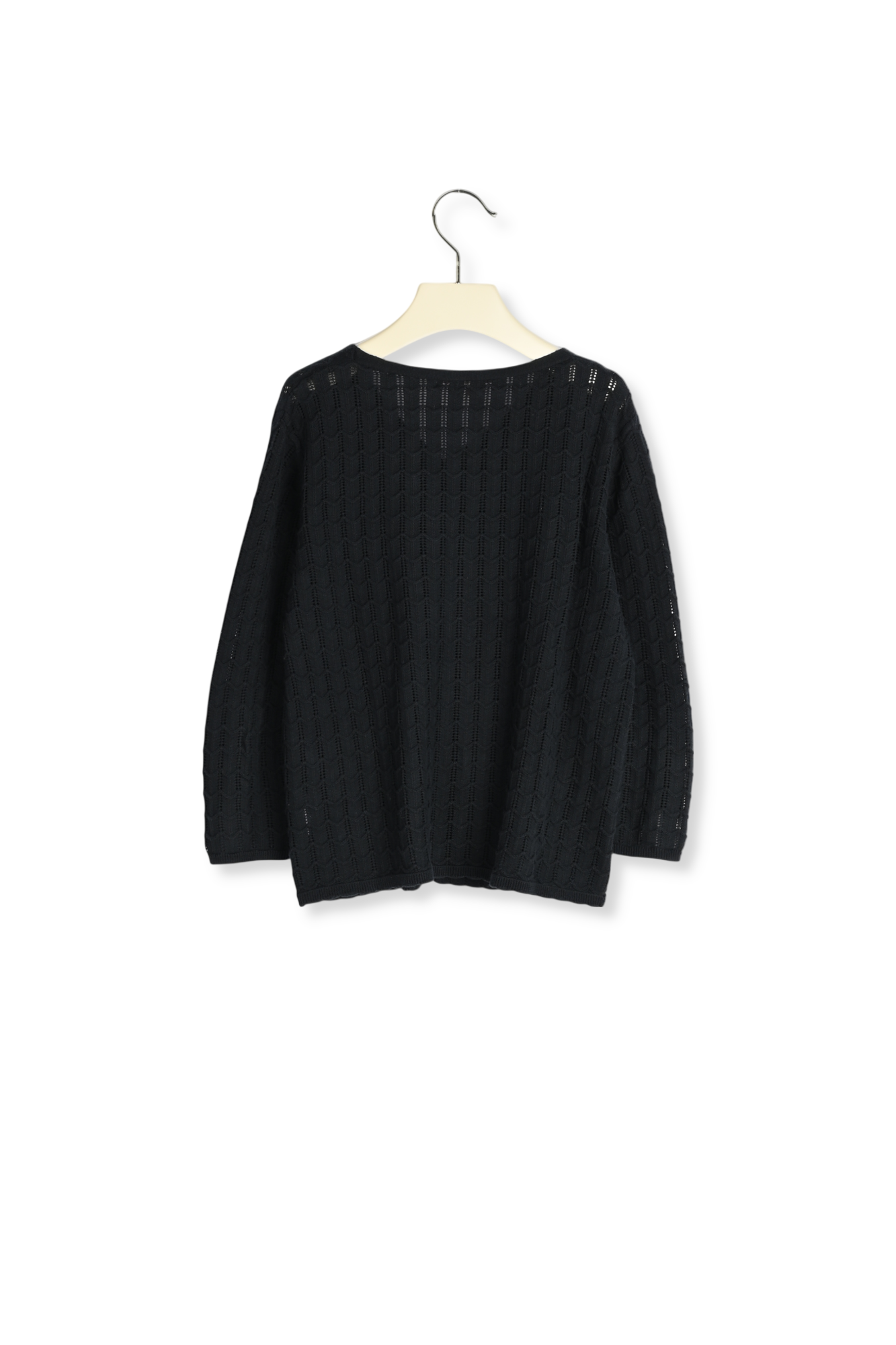 Cardigan coton ajouré Bonpoint Vintage seconde main photo 2