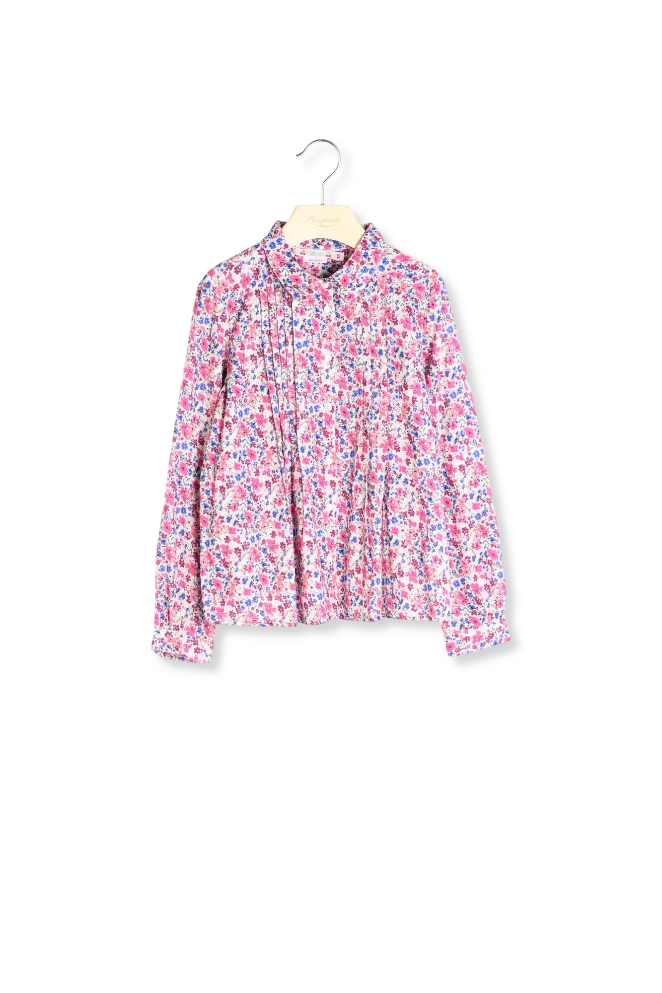 Blouse en coton imprimé Bonpoint Vintage seconde main photo 2