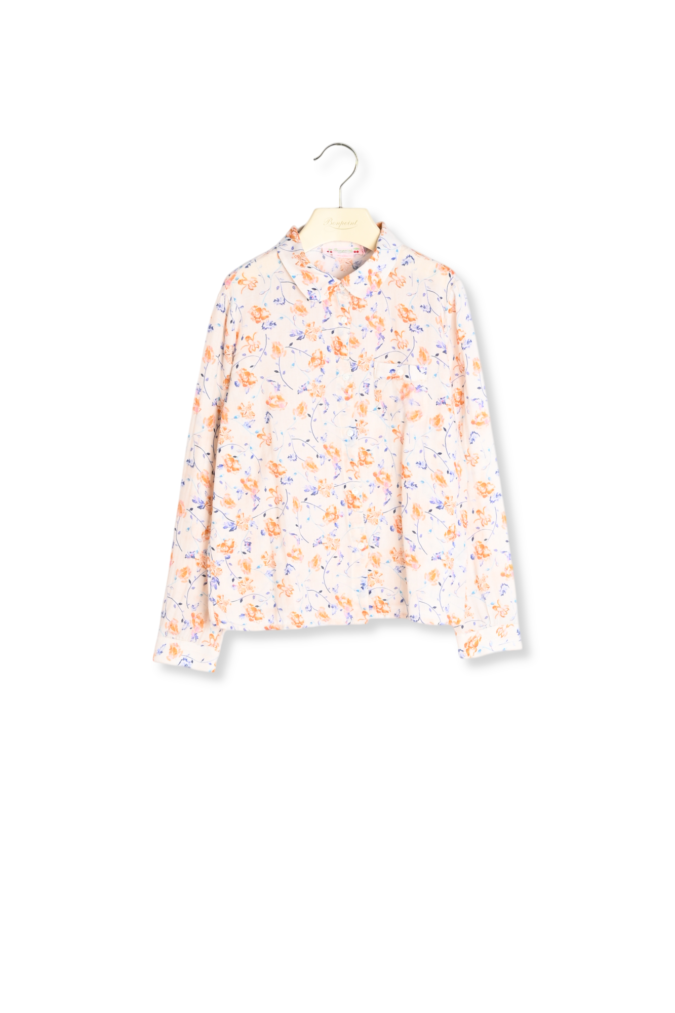 Chemise en twill de coton Bonpoint Vintage seconde main photo 1