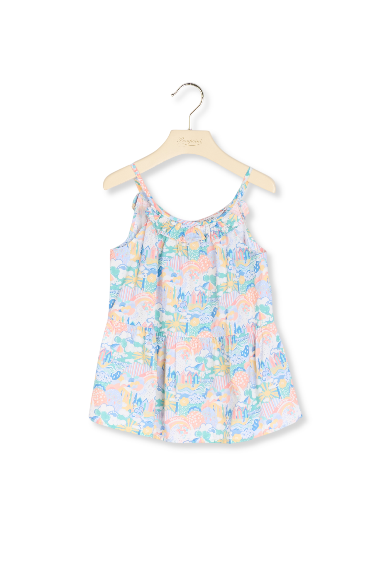 Blouse en tissu Liberty exclusif Bonpoint Vintage seconde main photo 2