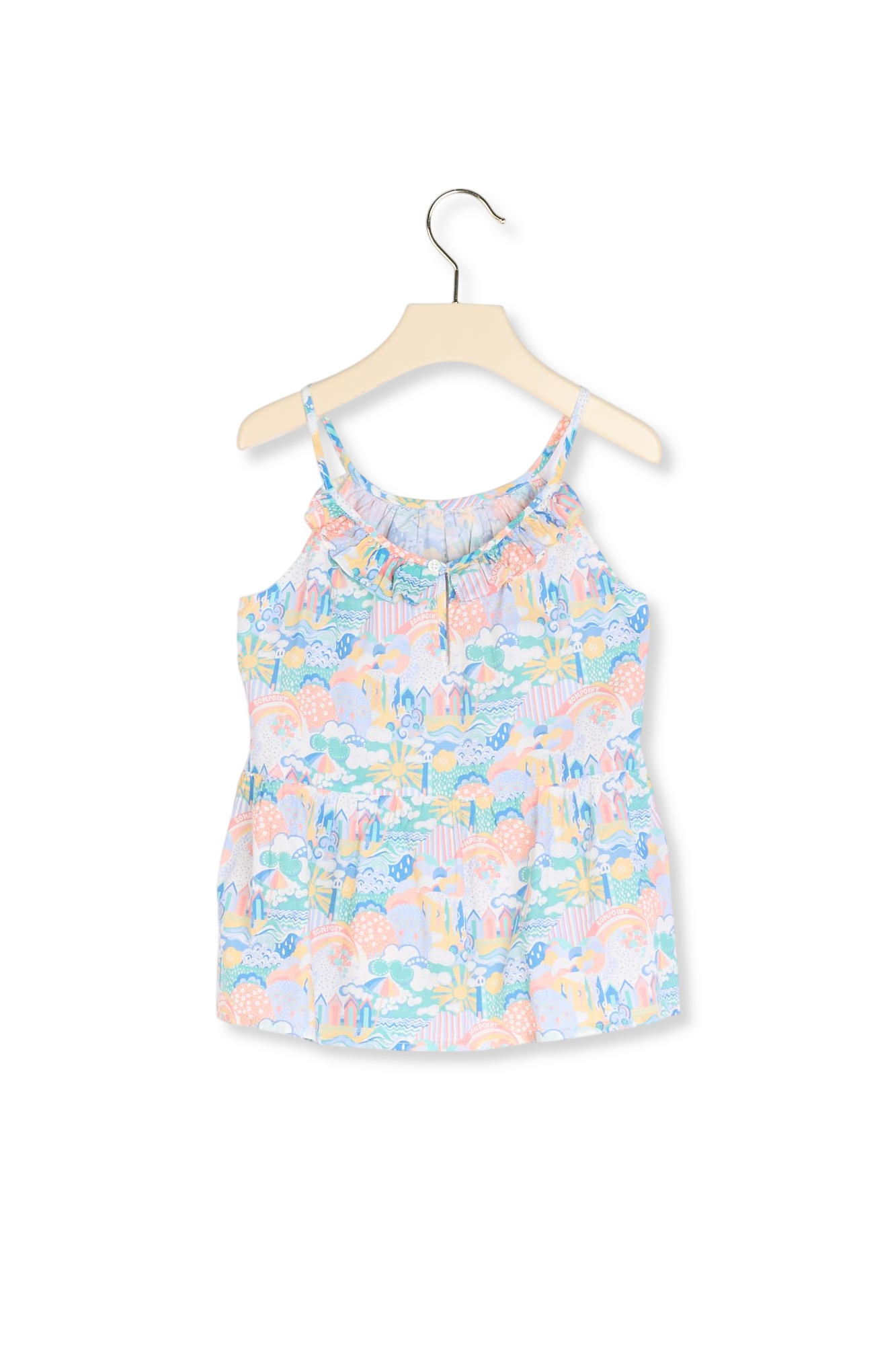 Blouse en tissu Liberty exclusif Bonpoint Vintage seconde main photo 3