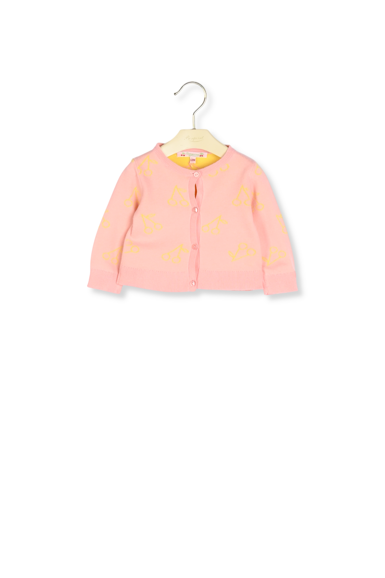Cardigan Cerises Bonpoint Vintage seconde main photo 1